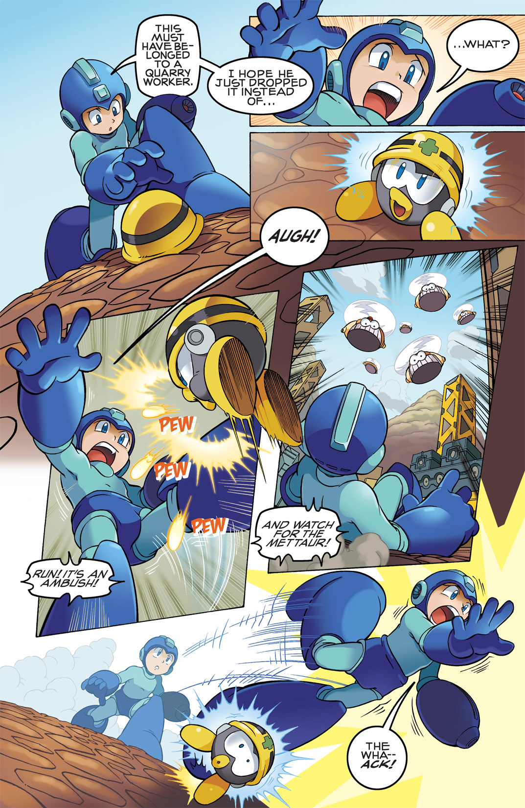 Read online Mega Man comic -  Issue # _TPB 1 - 39