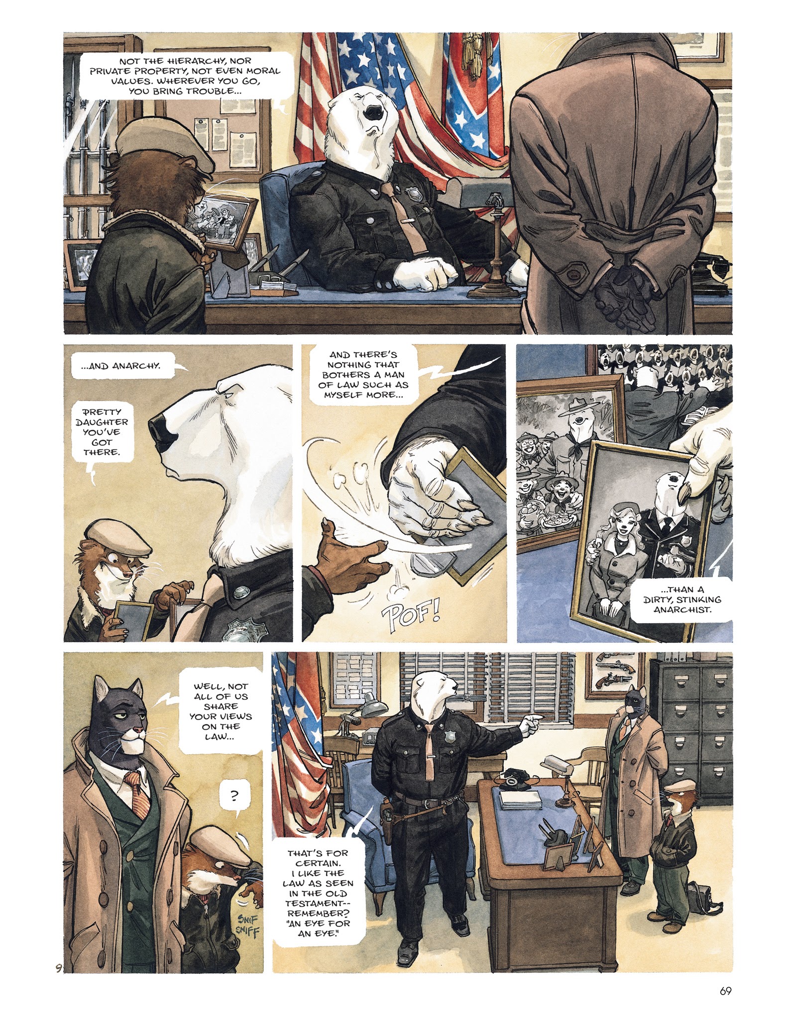 Read online Blacksad: The Collected Stories comic -  Issue # TPB (Part 1) - 70