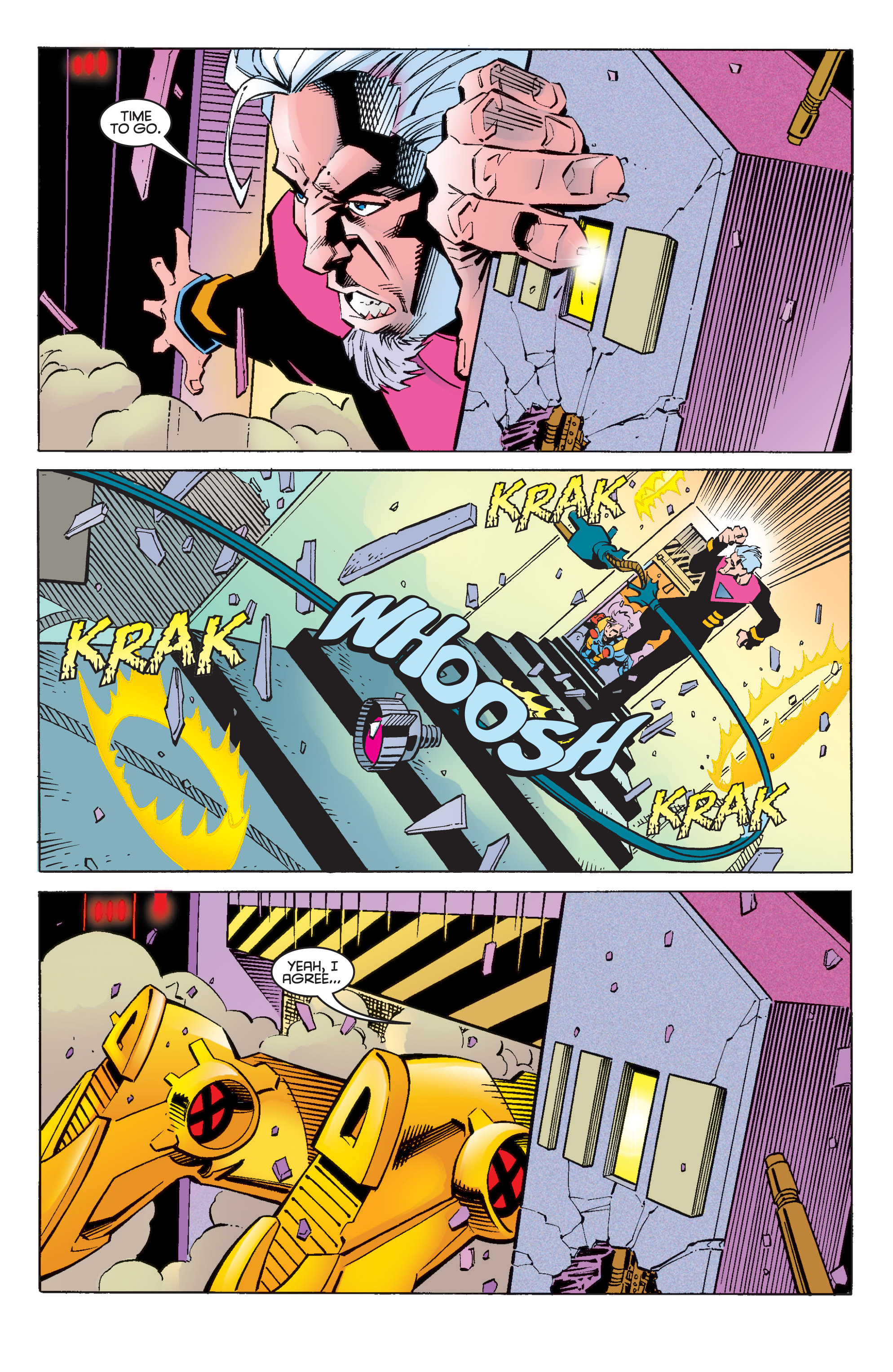 Read online X-Men Milestones: Operation Zero Tolerance comic -  Issue # TPB (Part 2) - 100