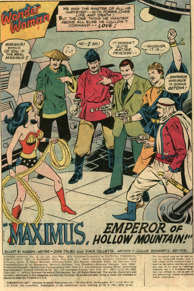 Read online Wonder Woman (1942) comic -  Issue #225 - 2