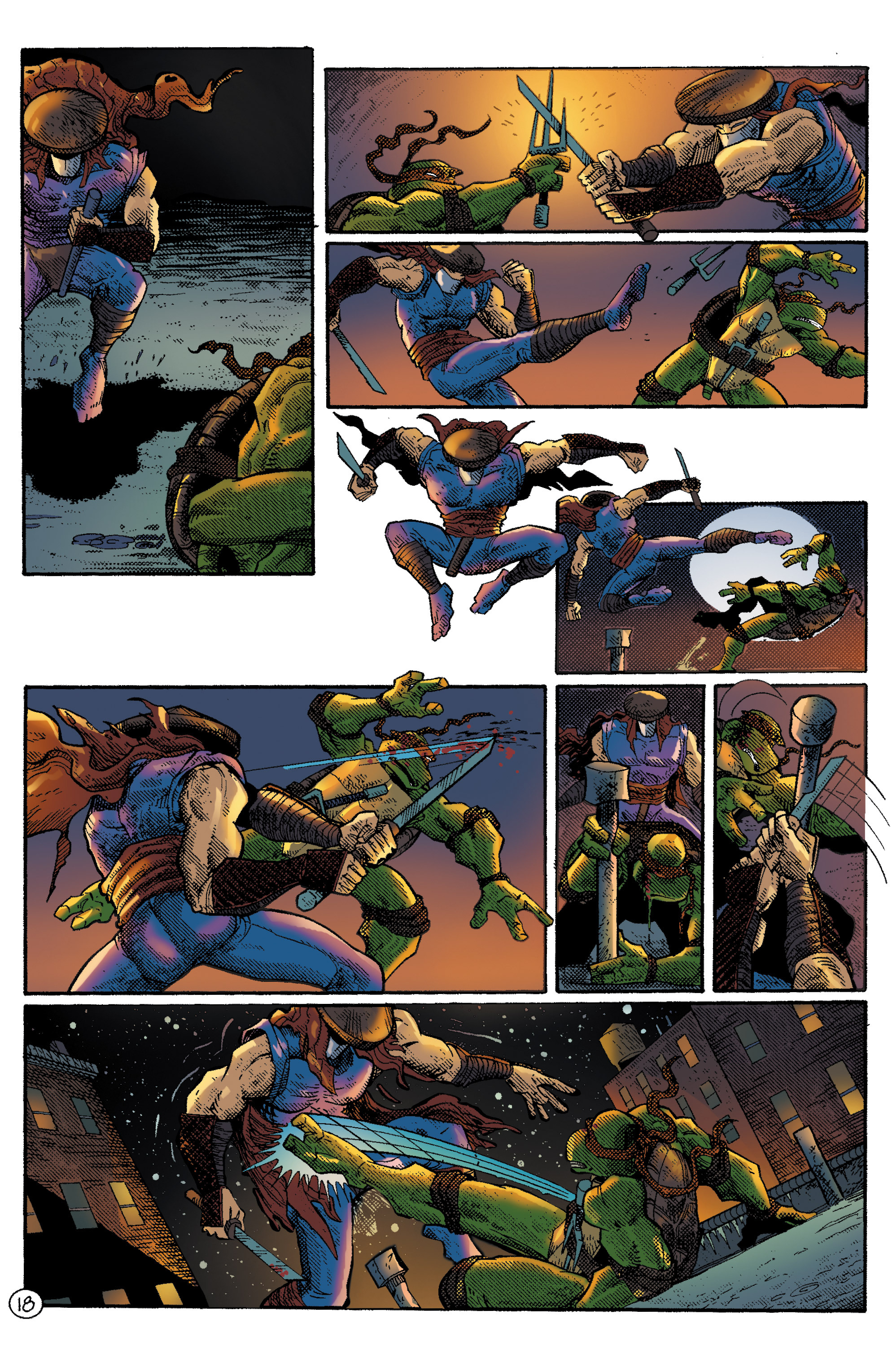 Read online Teenage Mutant Ninja Turtles Color Classics (2015) comic -  Issue #8 - 19