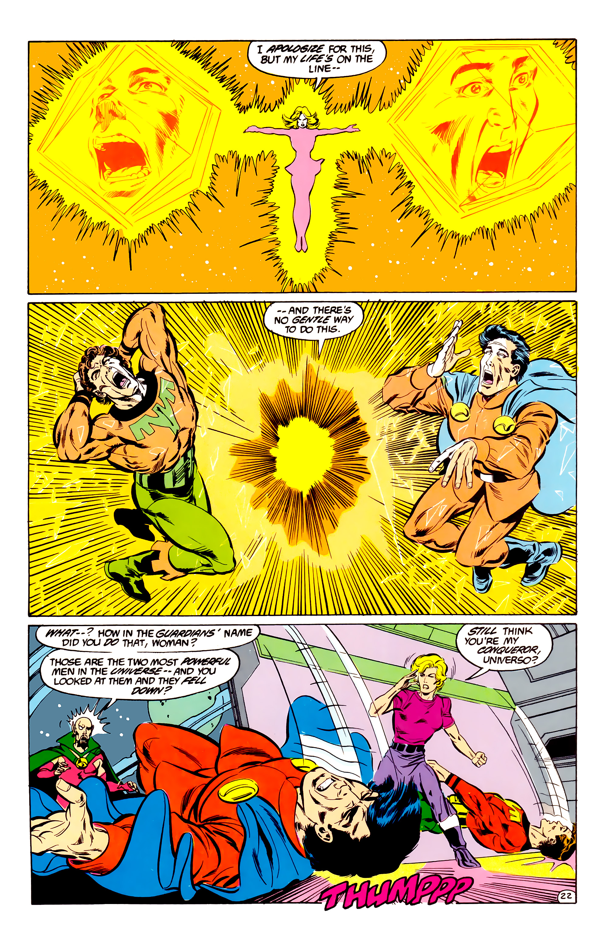 Read online Legion of Super-Heroes (1984) comic -  Issue #35 - 22