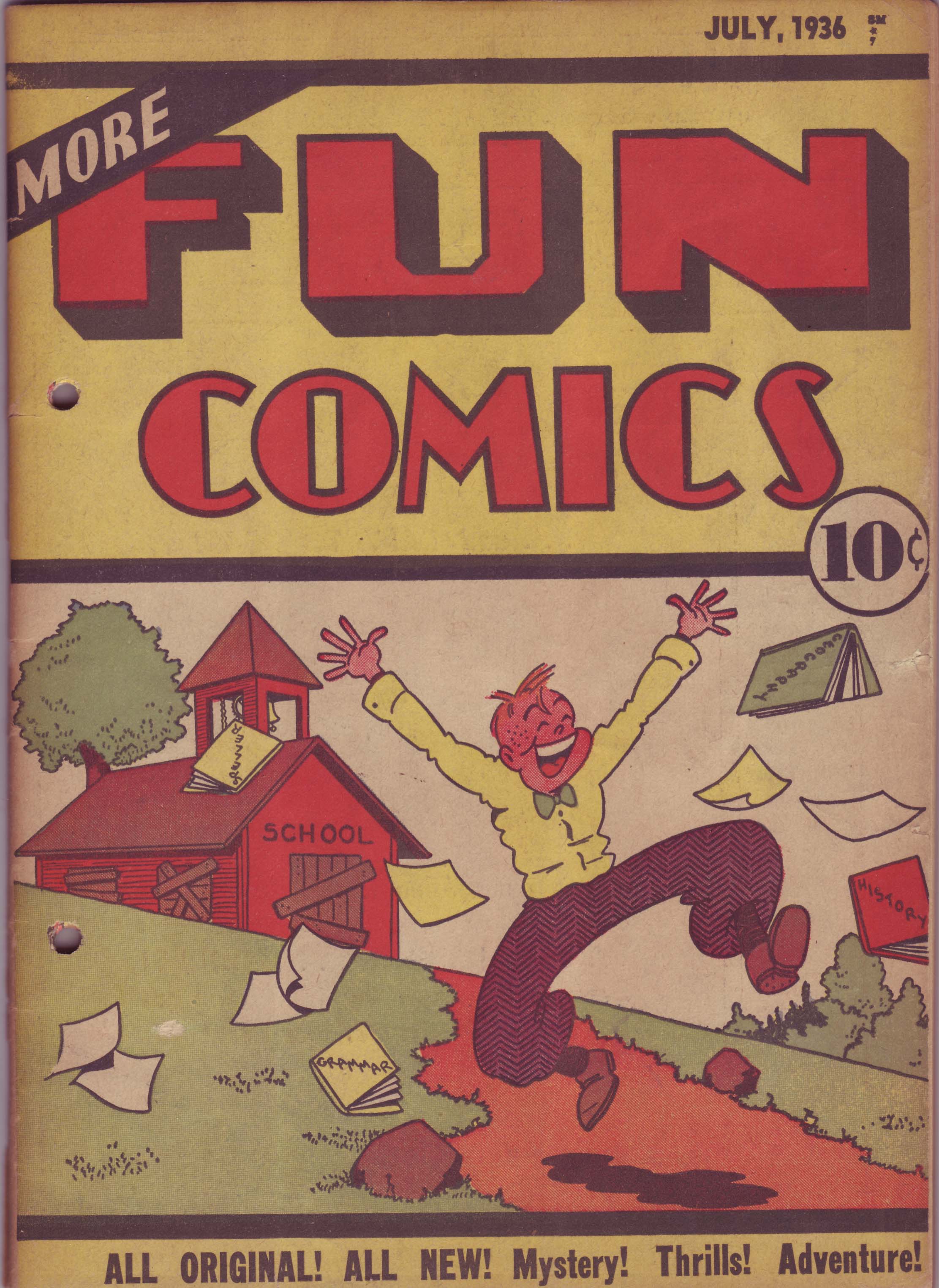 Read online More Fun Comics comic -  Issue #11 - 1
