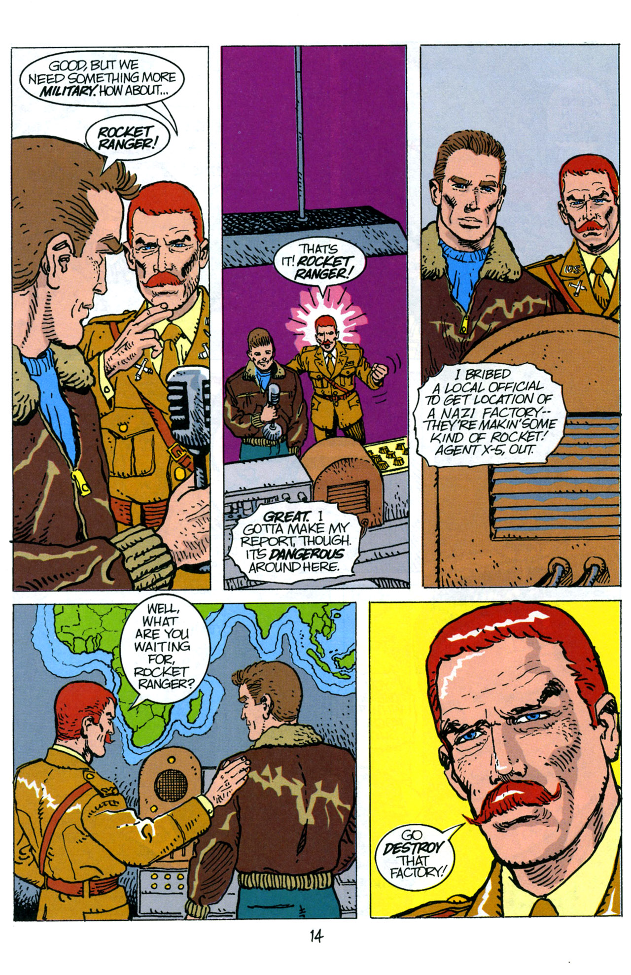 Read online Rocket Ranger comic -  Issue #1 - 16
