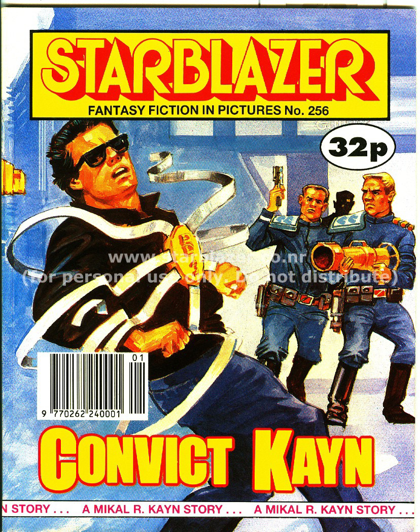 Read online Starblazer comic -  Issue #256 - 1