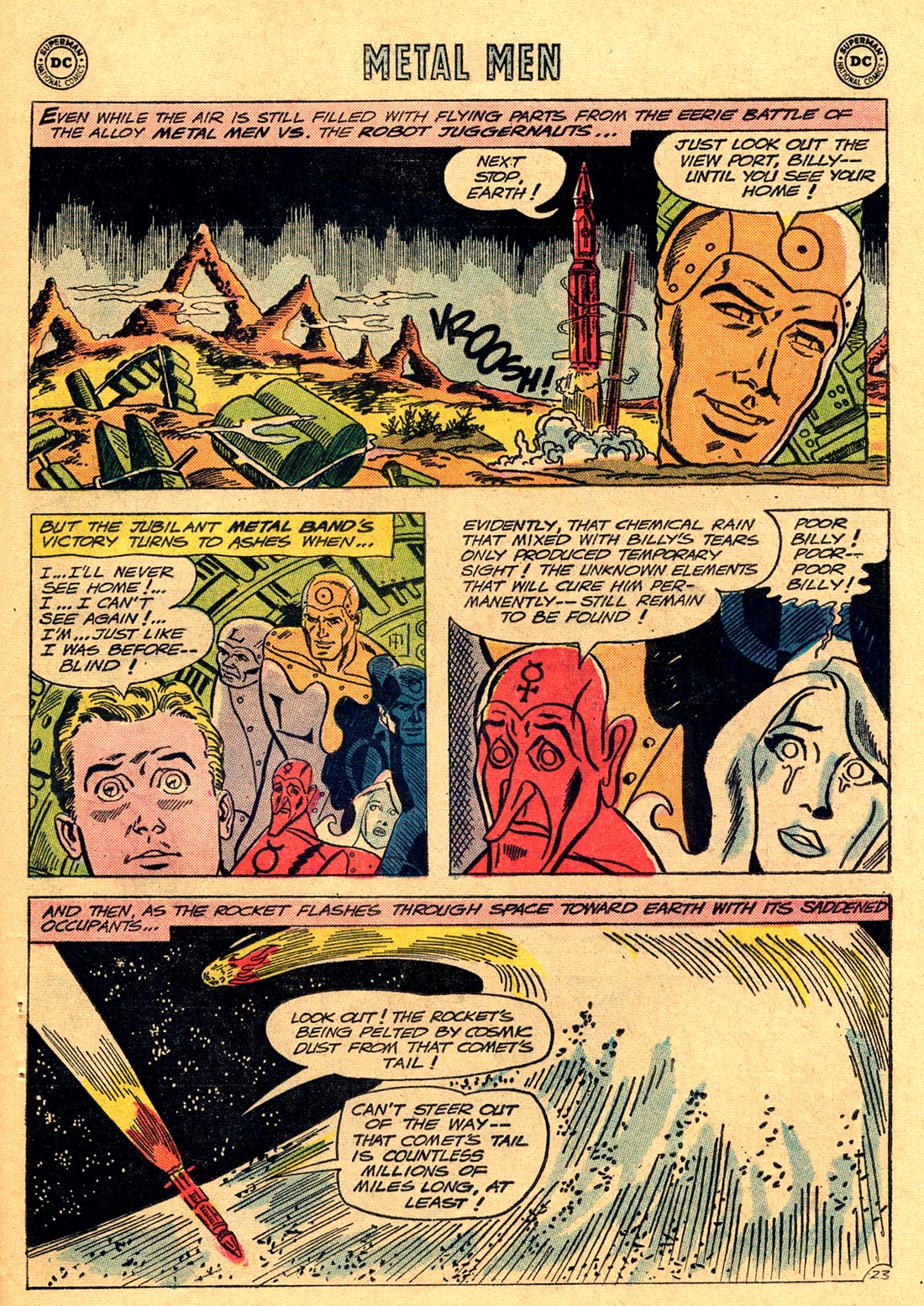 Read online Metal Men (1963) comic -  Issue #9 - 29