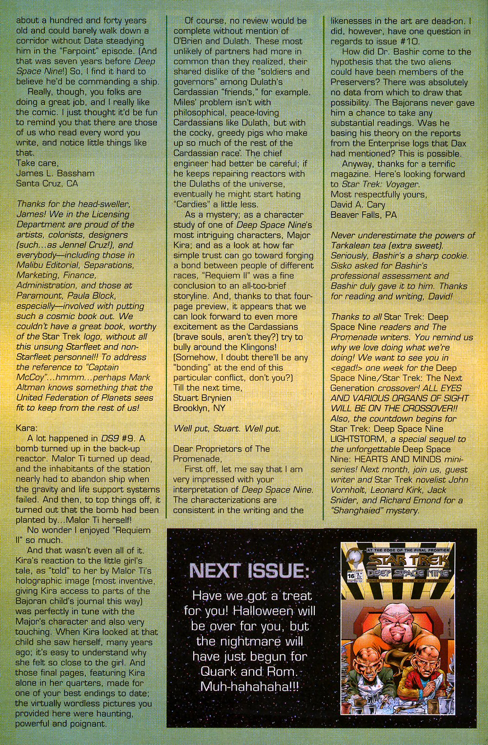 Read online Star Trek: Deep Space Nine (1993) comic -  Issue #15 - 27