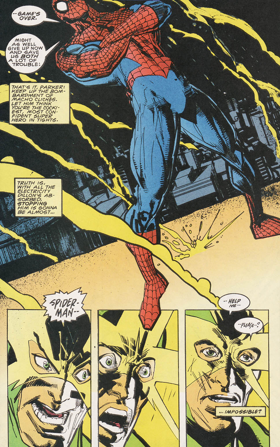 Read online Spider-Man (1990) comic -  Issue #40 - Light The Night Part 3 of 3 - 14
