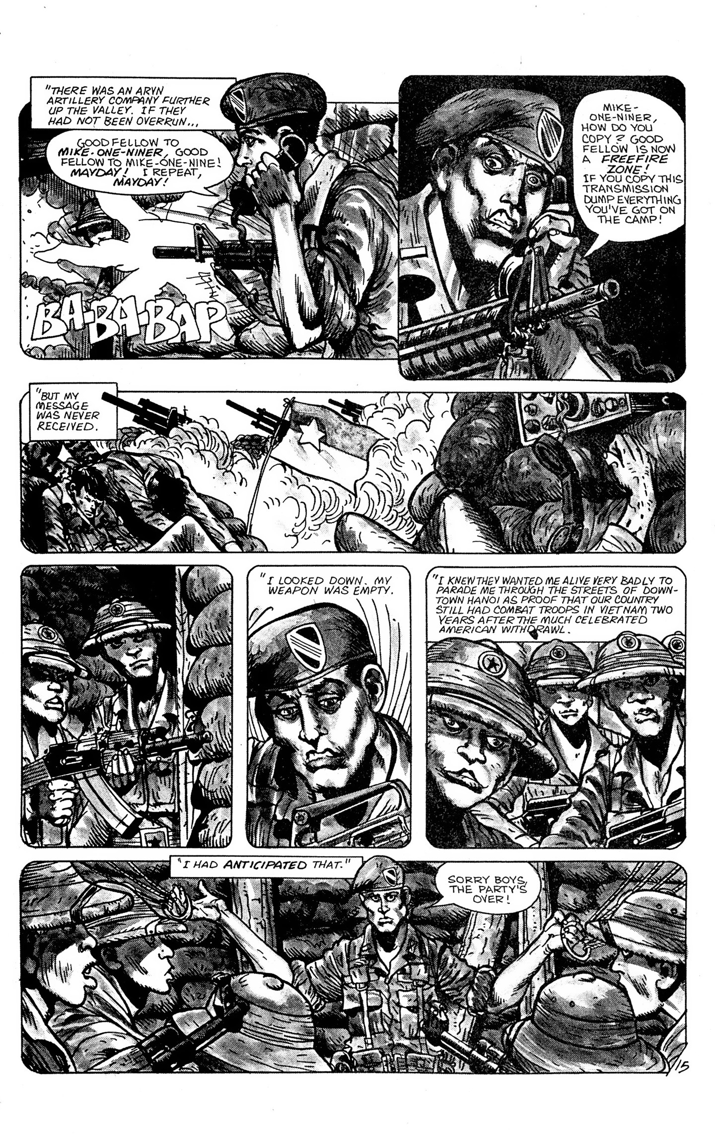 Read online Fire Team comic -  Issue #2 - 19