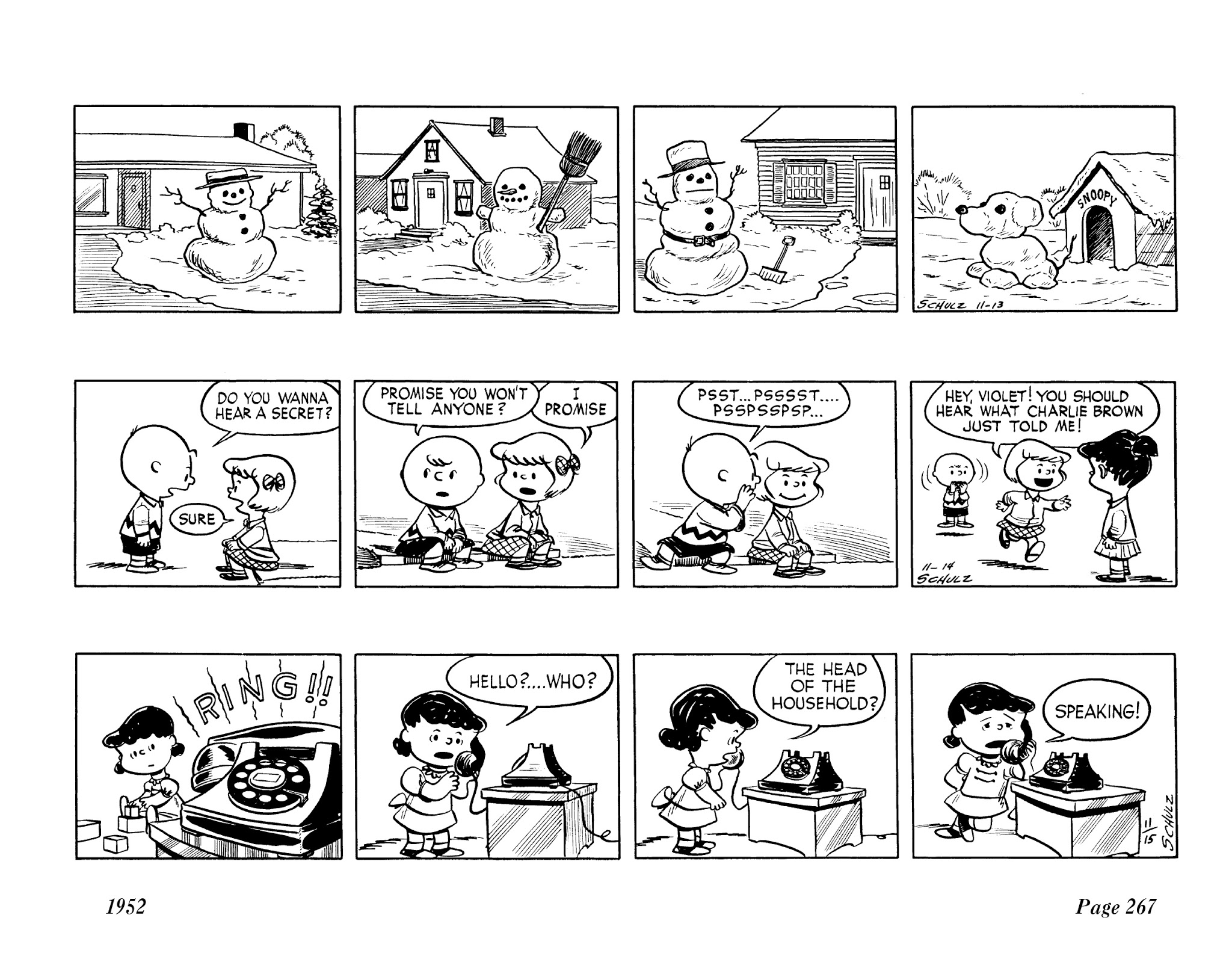 Read online The Complete Peanuts comic -  Issue # TPB 1 - 279