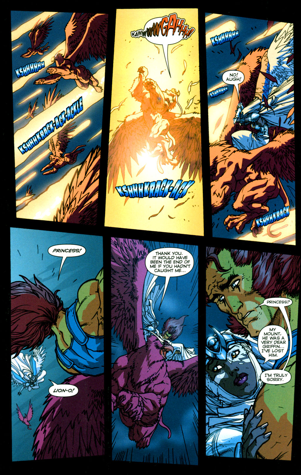 Read online ThunderCats: HammerHand's Revenge comic -  Issue #5 - 6