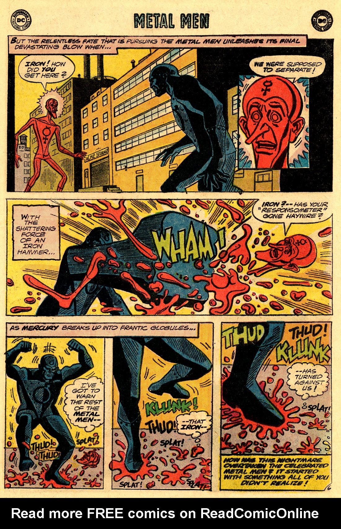 Read online Metal Men (1963) comic -  Issue #12 - 9