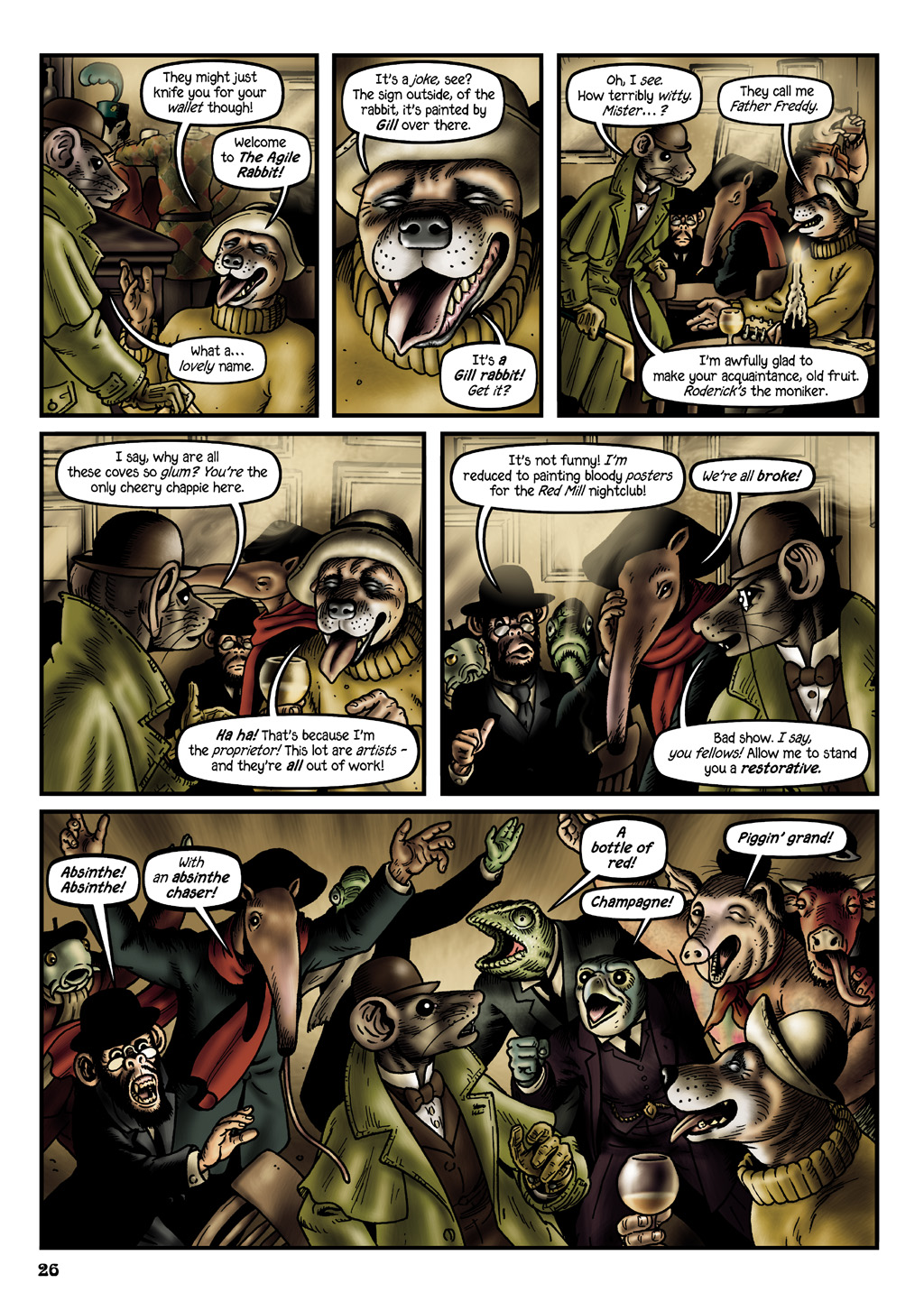 Read online Grandville Bête Noire comic -  Issue # TPB - 29