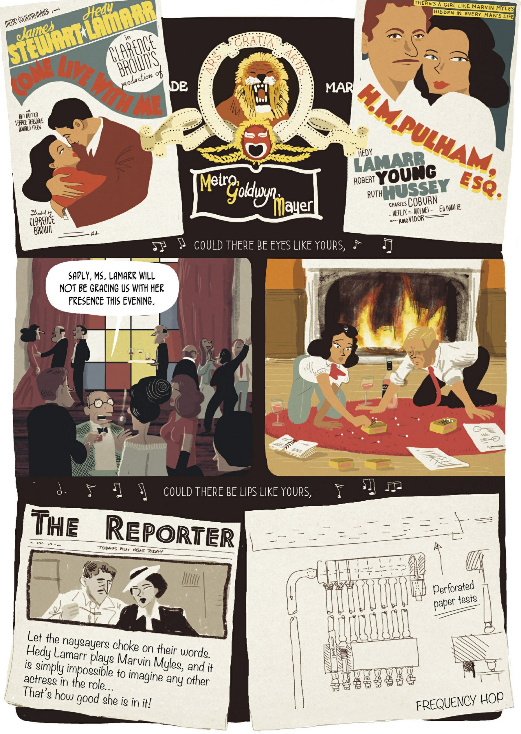 Read online Hedy Lamarr: An Incredible Life comic -  Issue # TPB (Part 2) - 20