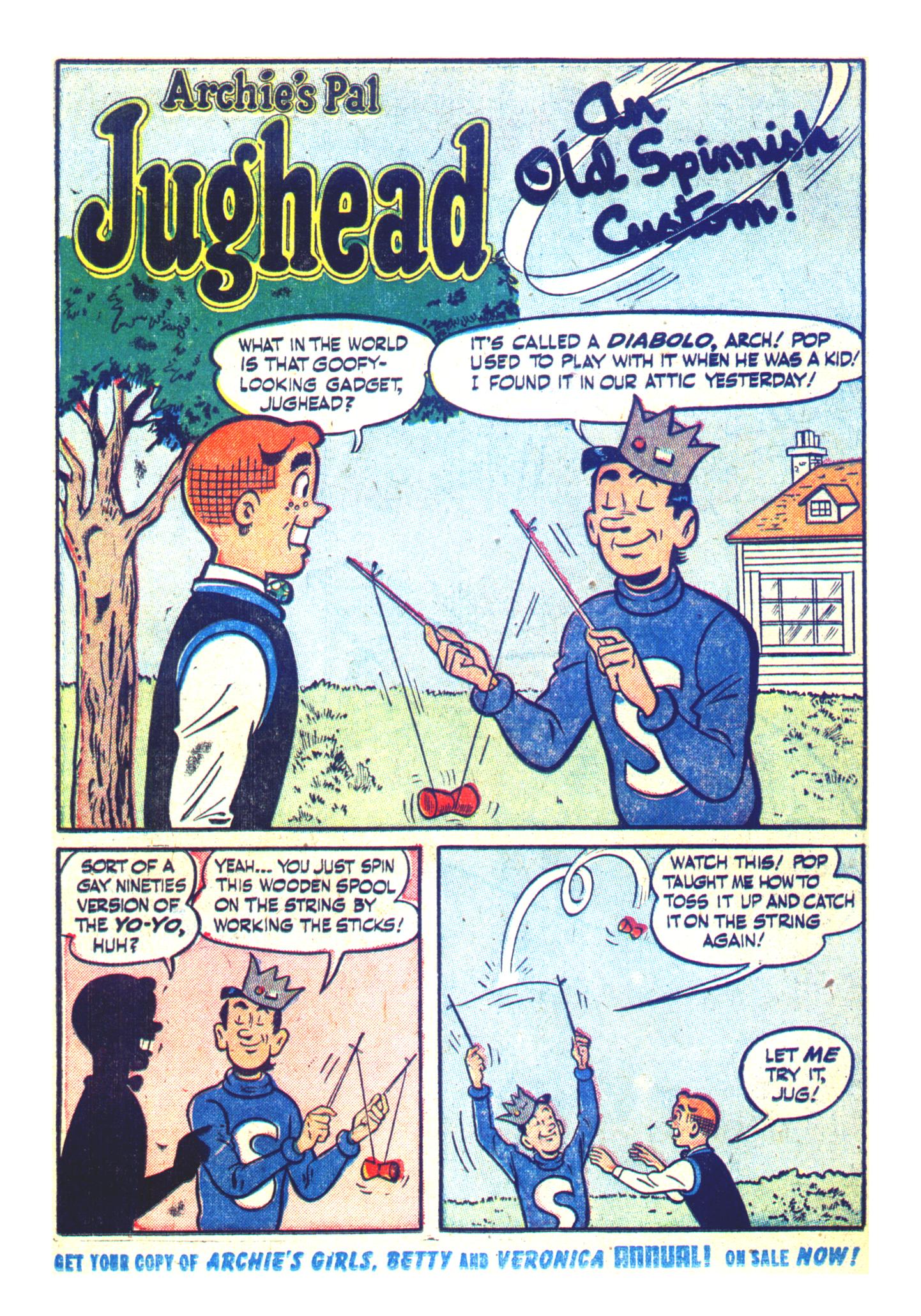 Read online Archie's Pal Jughead Annual comic -  Issue #1 - 34