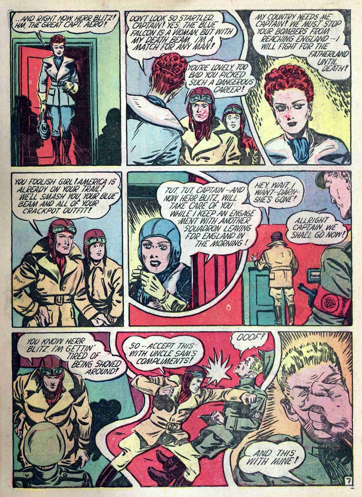 Captain Aero Comics issue 2 - Page 9