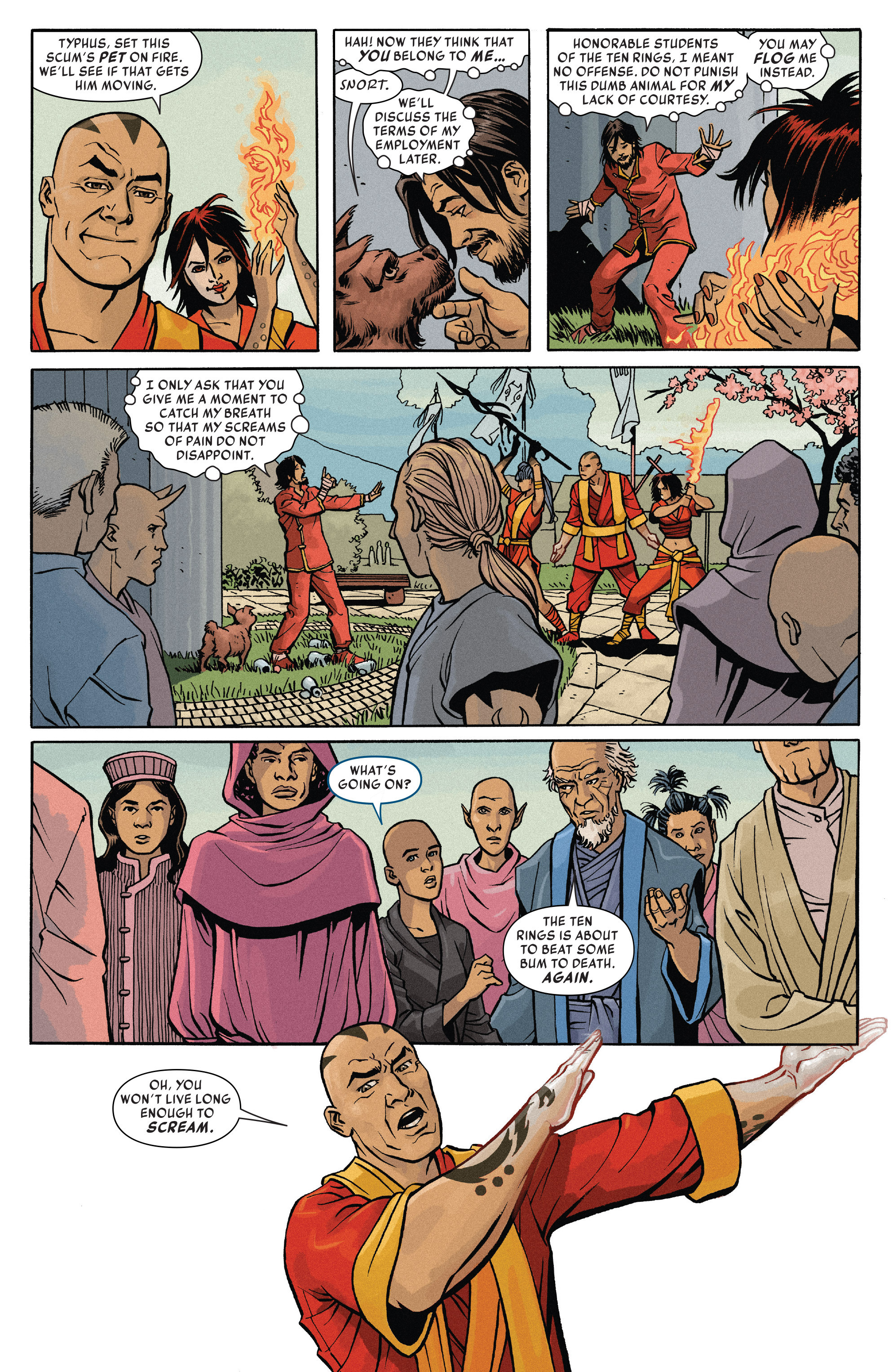 Read online Master of Kung Fu (2015) comic -  Issue #1 - 7