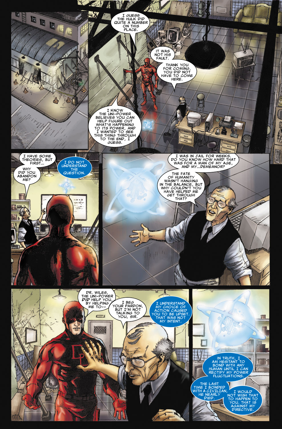 Read online Captain Universe comic -  Issue # Issue Daredevil - 22