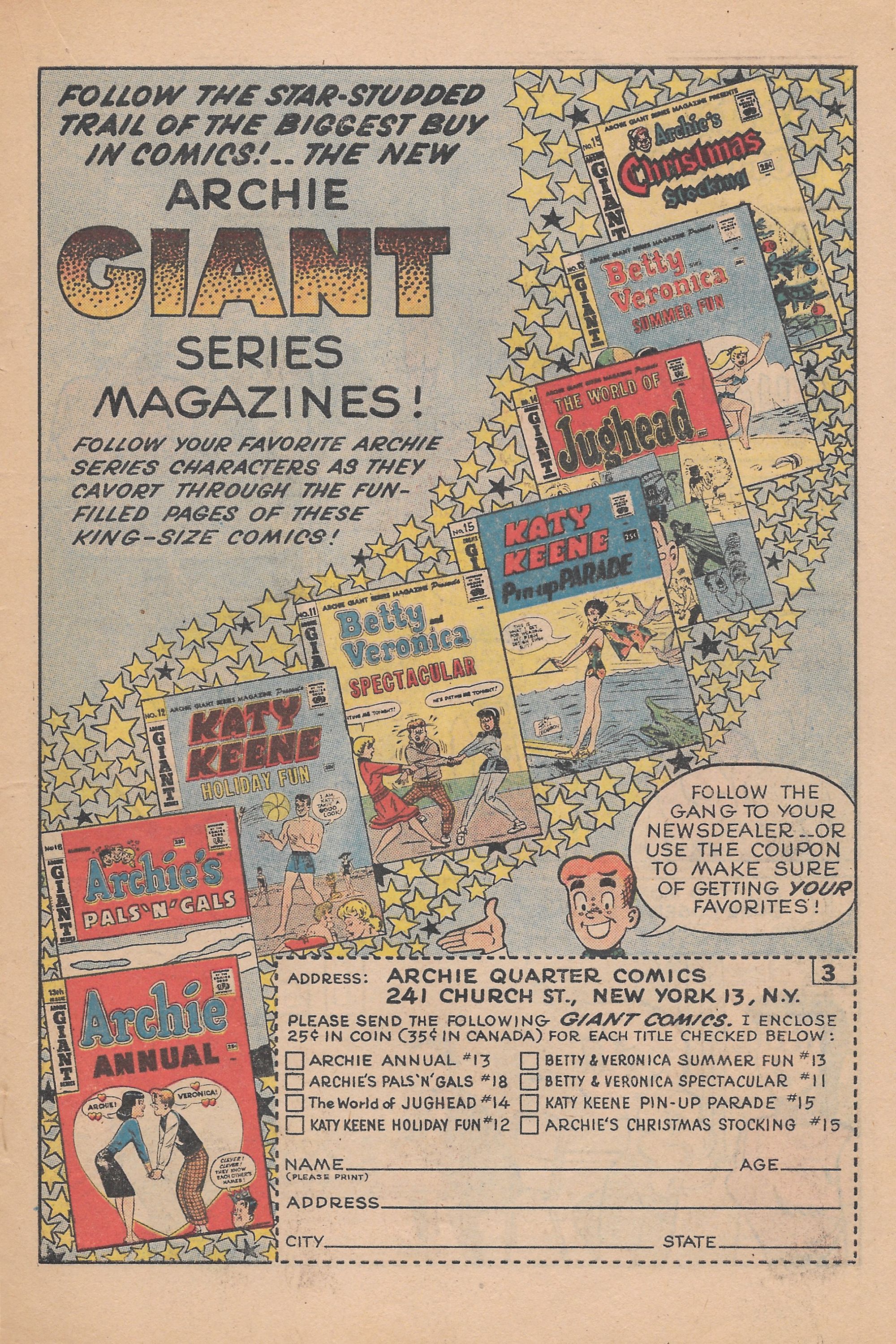 Read online Archie's Joke Book Magazine comic -  Issue #60 - 19