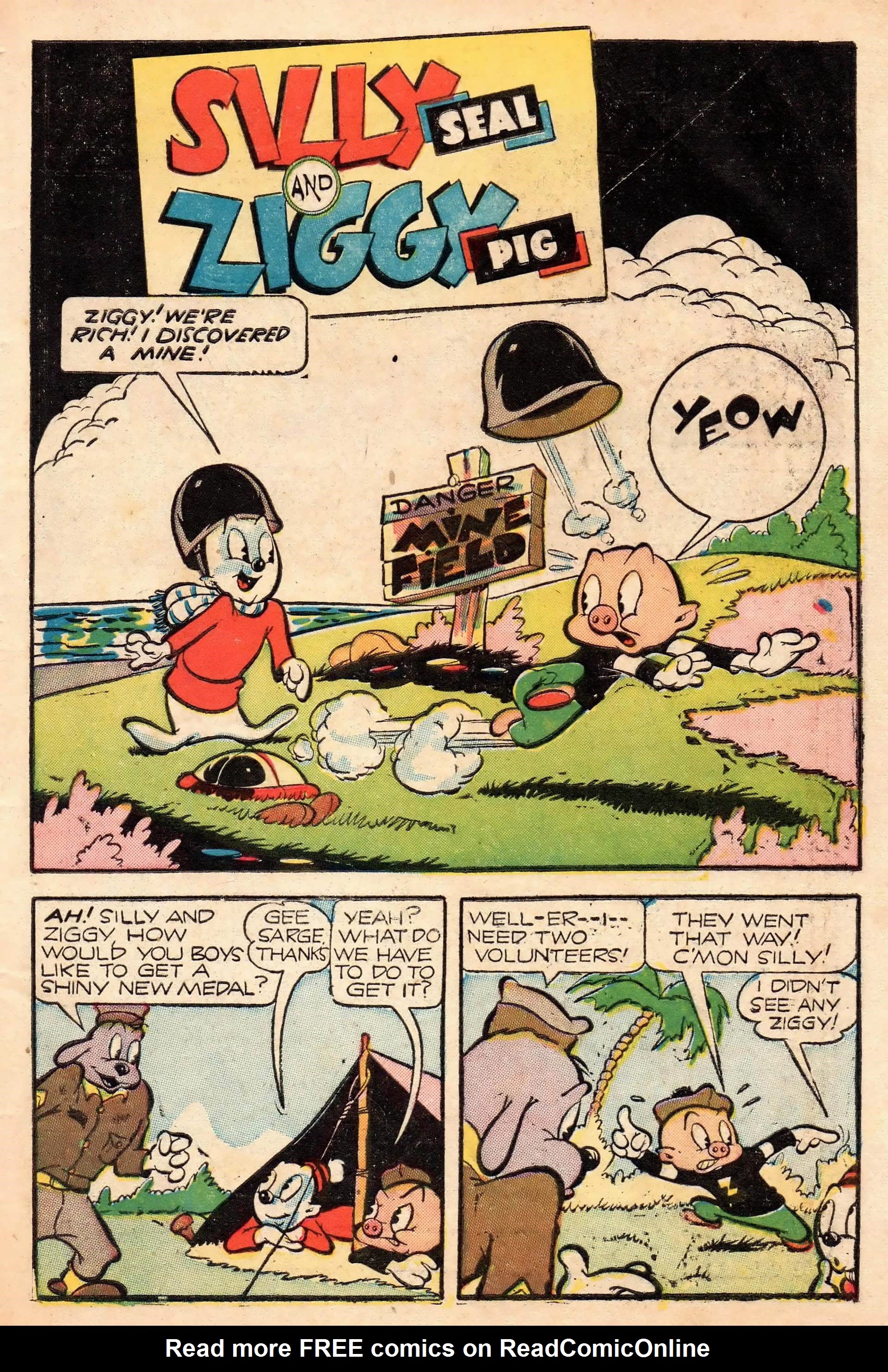 Read online Ziggy Pig-Silly Seal Comics (1944) comic -  Issue #2 - 43