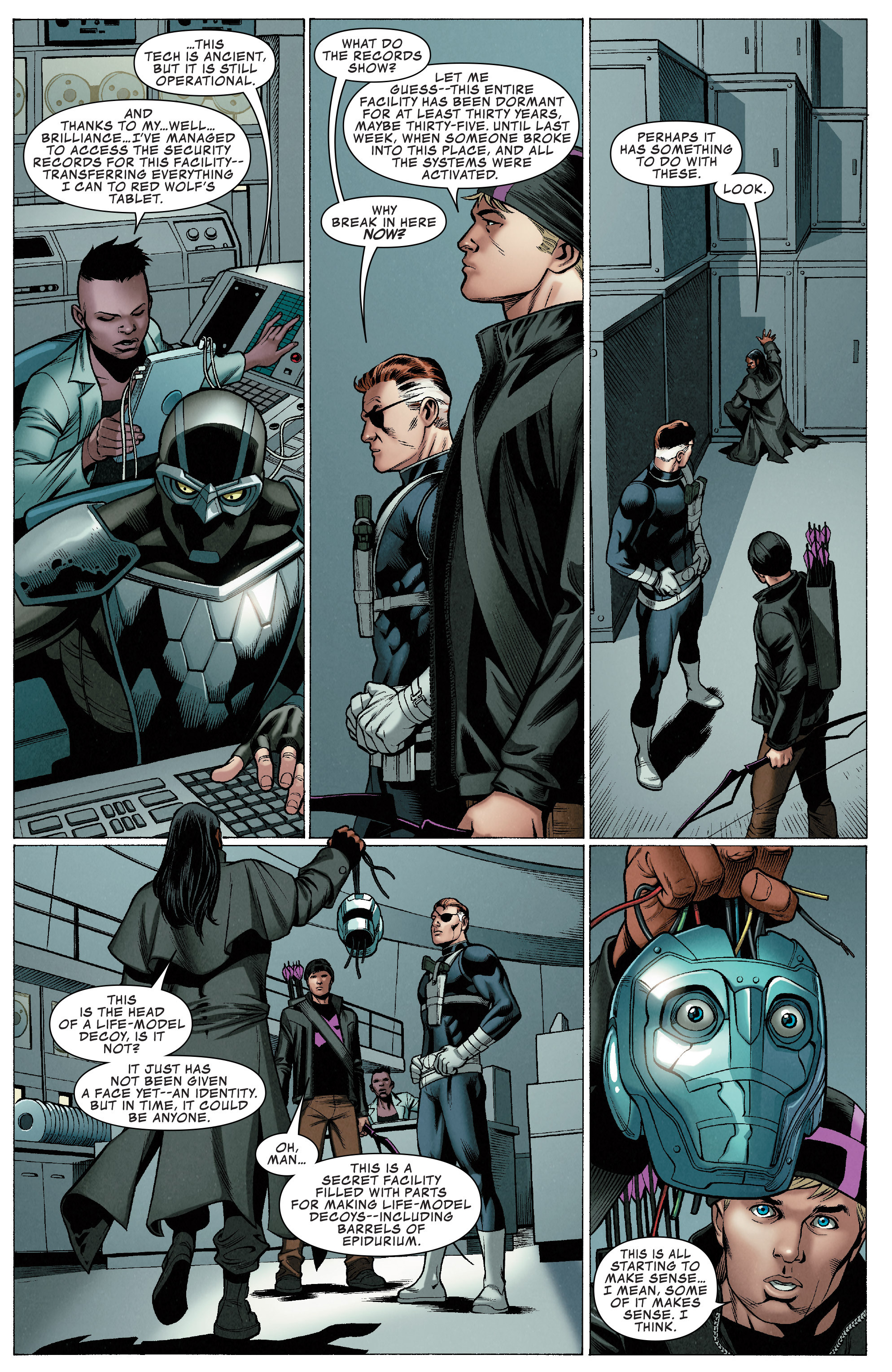 Read online Occupy Avengers comic -  Issue #4 - 12