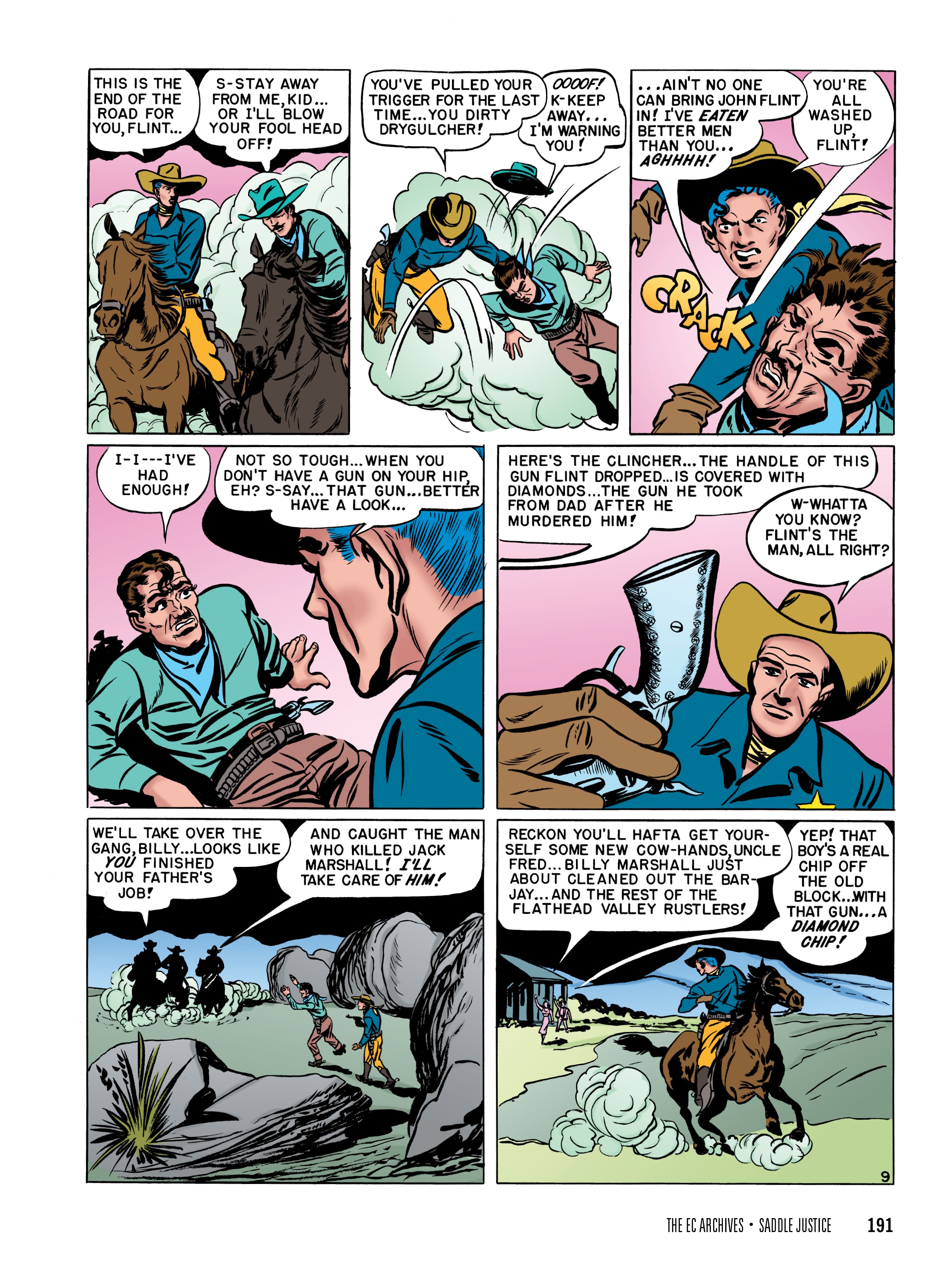 Read online The EC Archives: Saddle Justice comic -  Issue # TPB (Part 2) - 93