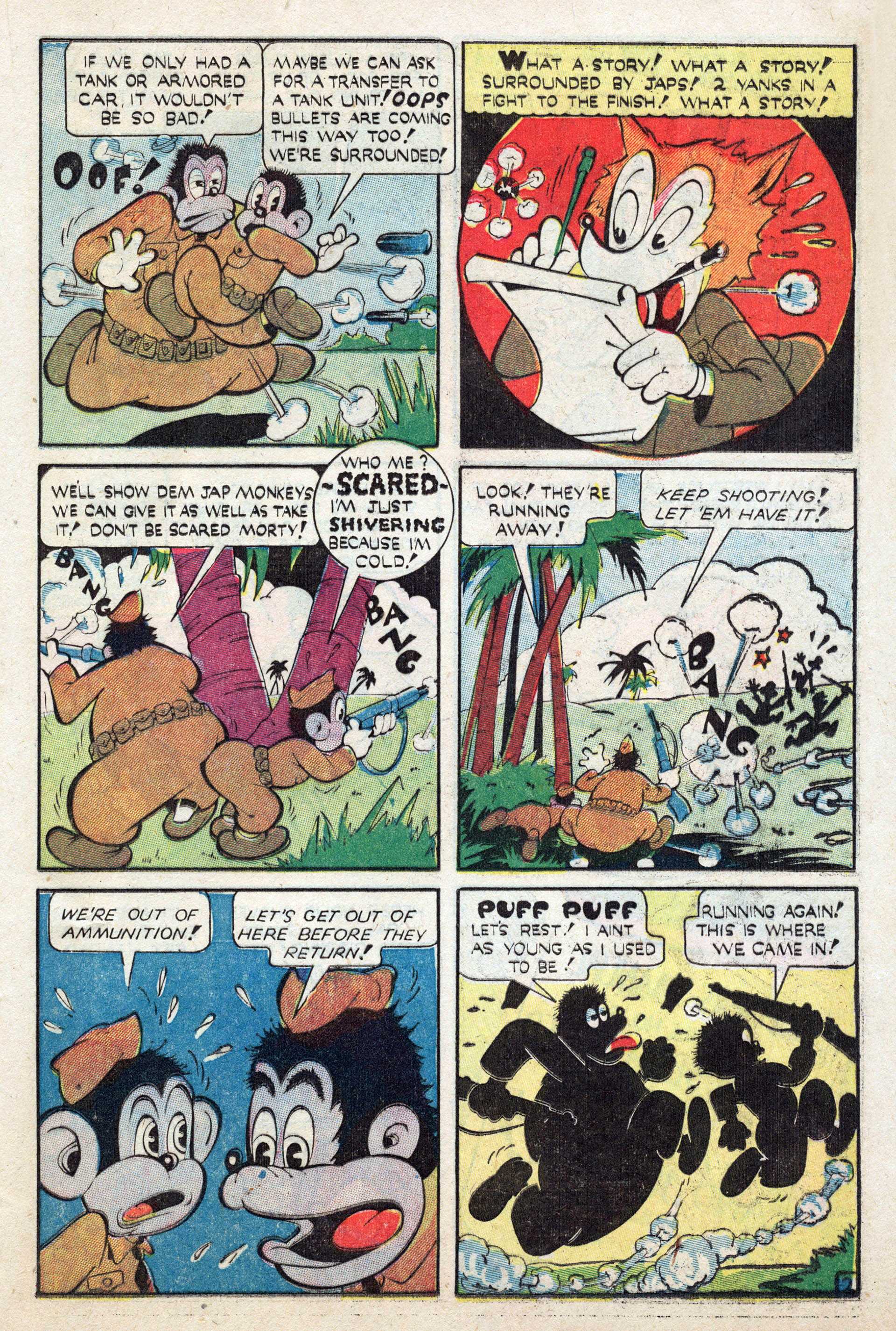 Read online Comedy Comics (1942) comic -  Issue #25 - 35