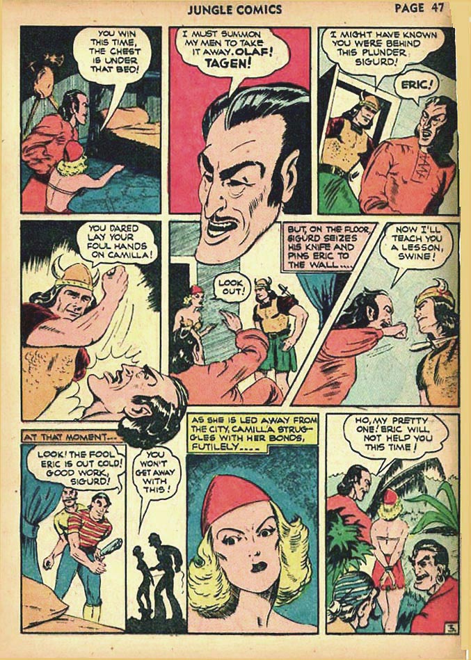 Read online Jungle Comics comic -  Issue #24 - 49