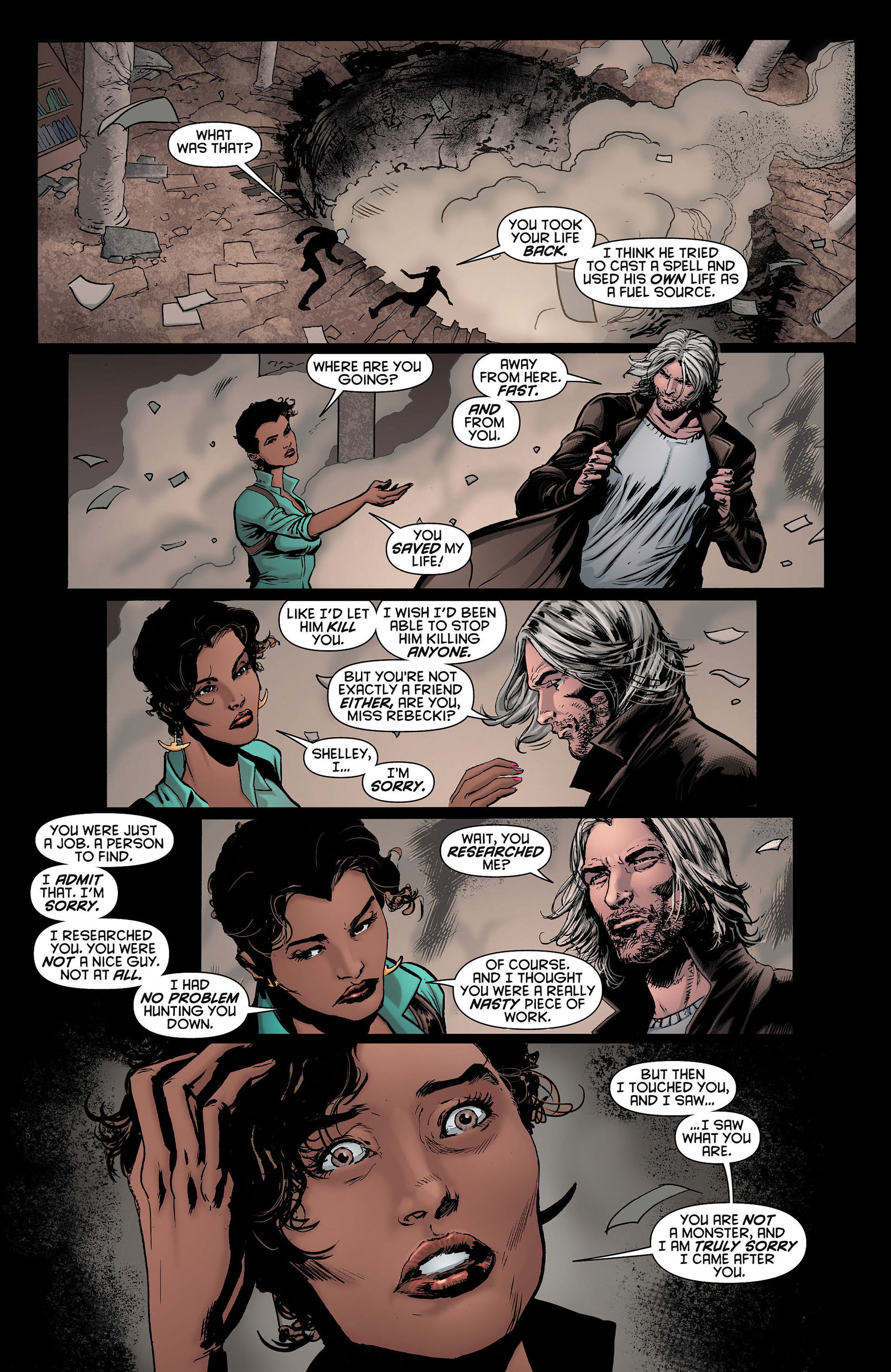 Read online Resurrection Man (2011) comic -  Issue #8 - 19