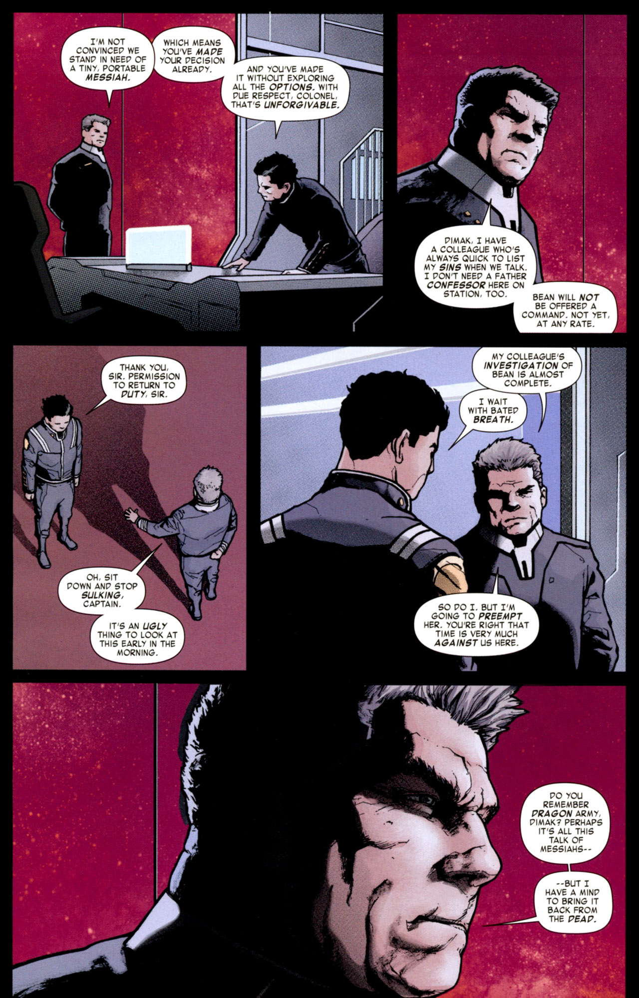 Read online Ender's Shadow: Battle School comic -  Issue #5 - 9