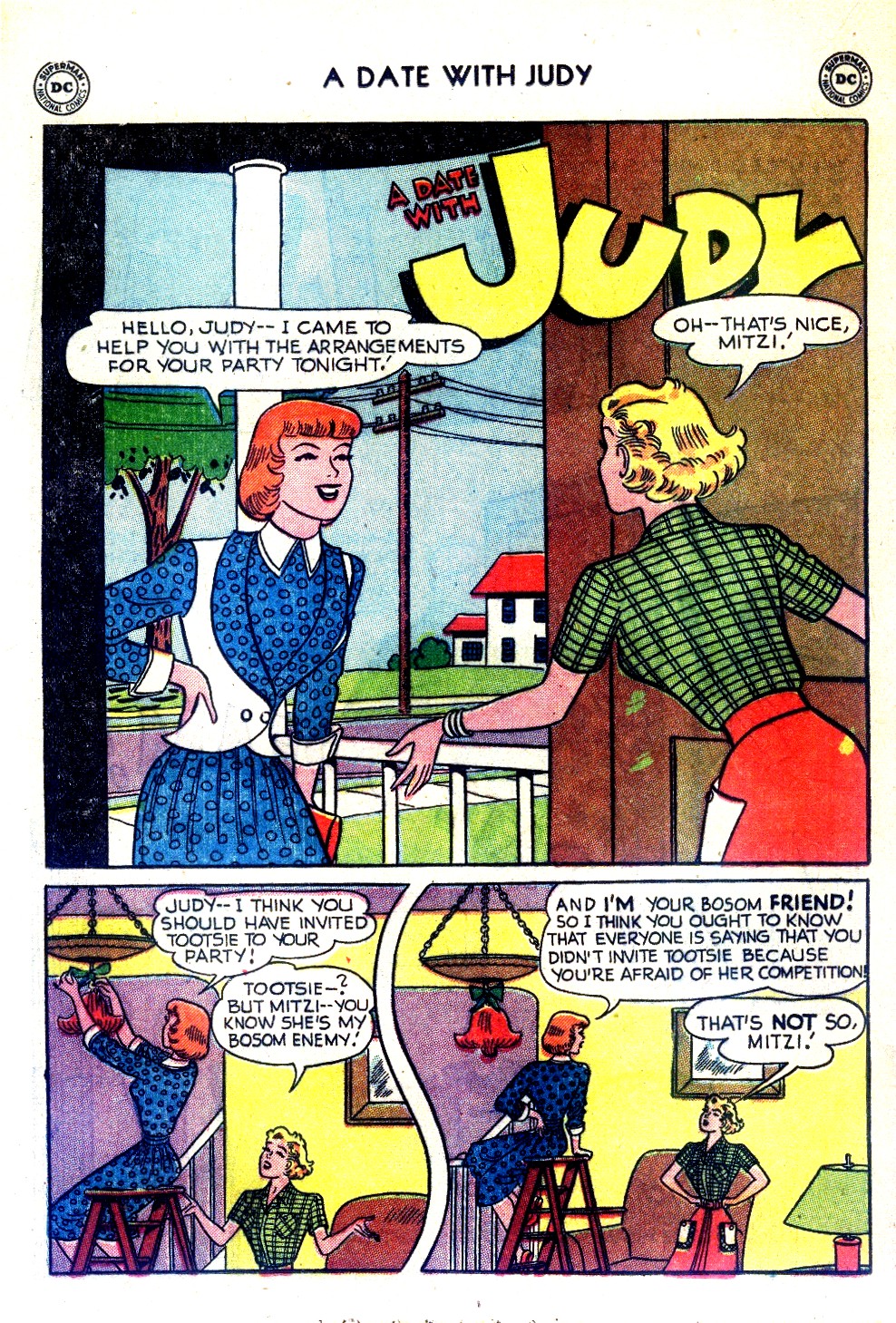 Read online A Date with Judy comic -  Issue #24 - 30