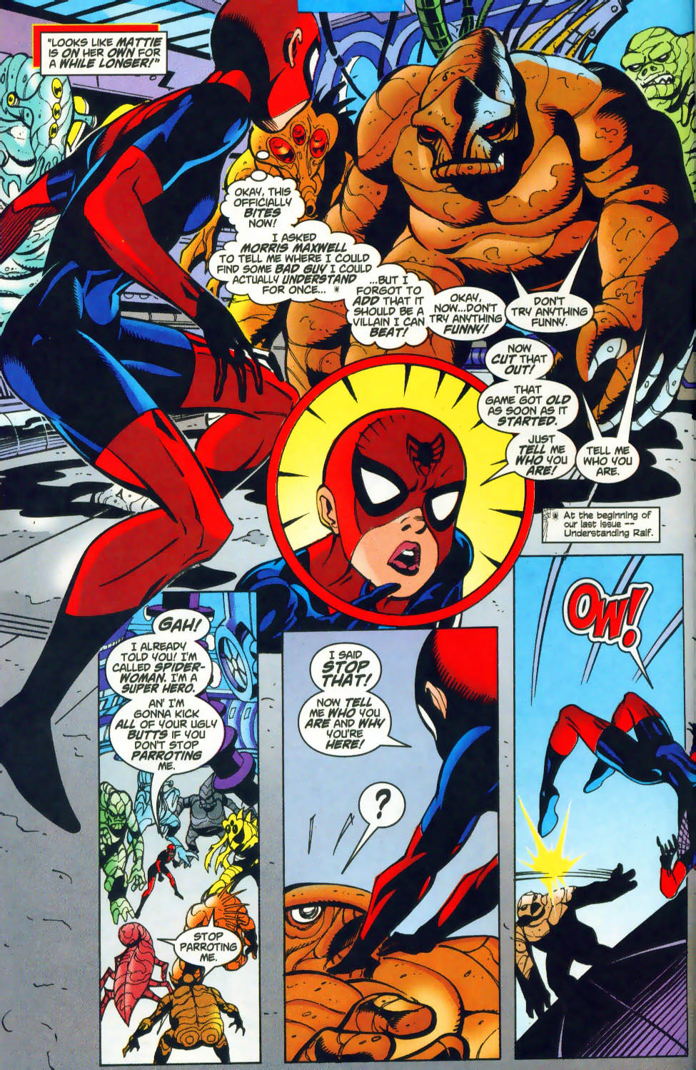 Read online Spider-Woman (1999) comic -  Issue #8 - 5