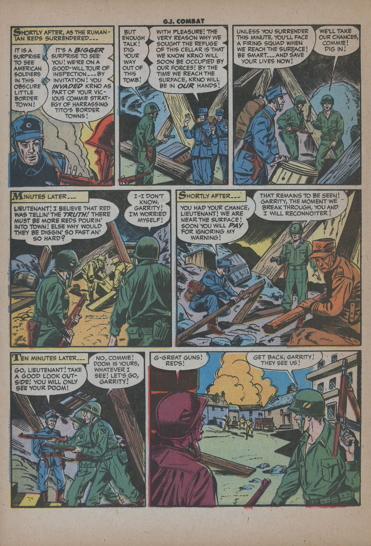 Read online G.I. Combat (1952) comic -  Issue #41 - 16