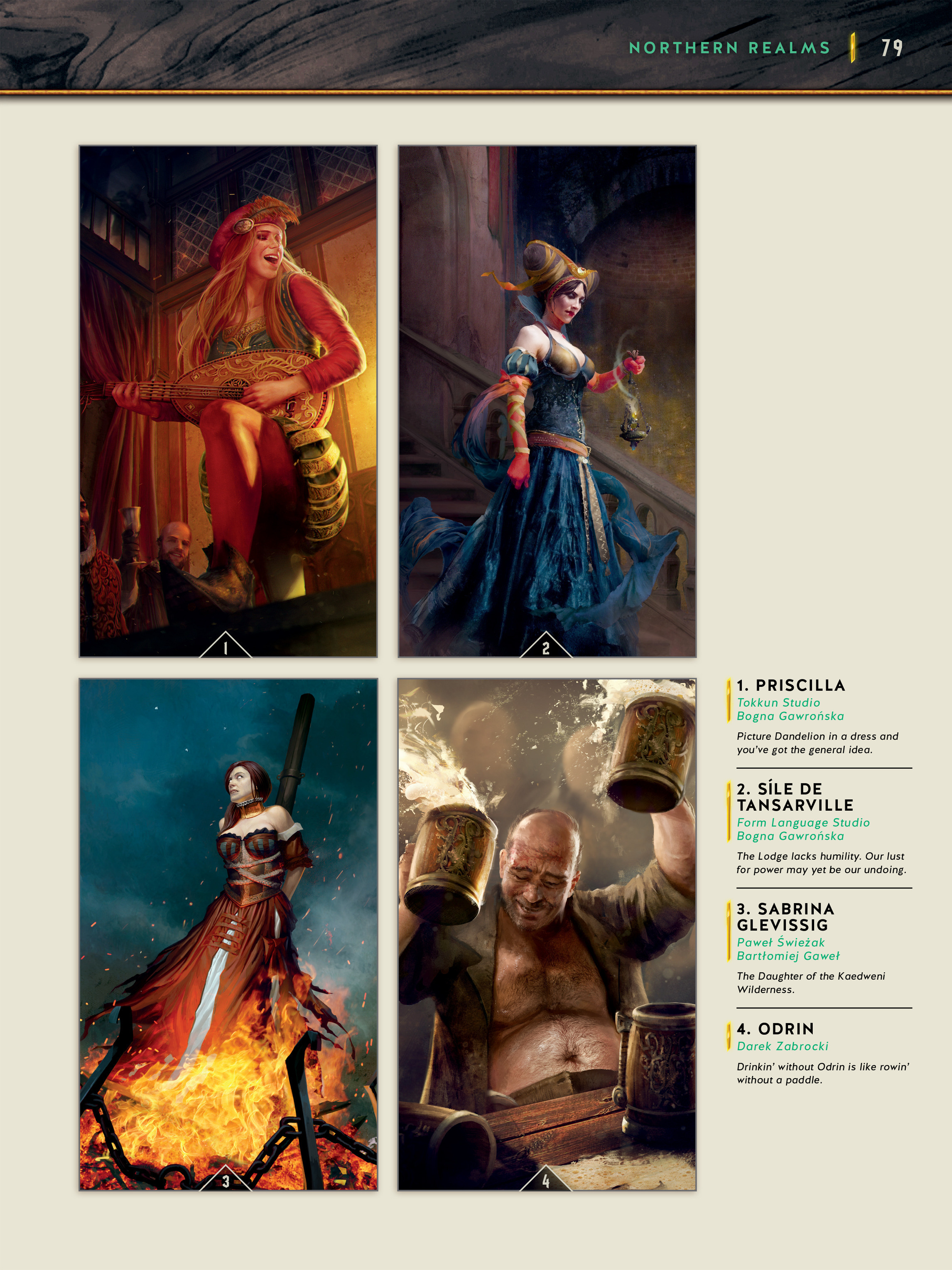 Read online Gwent: Art of the Witcher Card Game comic -  Issue # TPB (Part 1) - 69