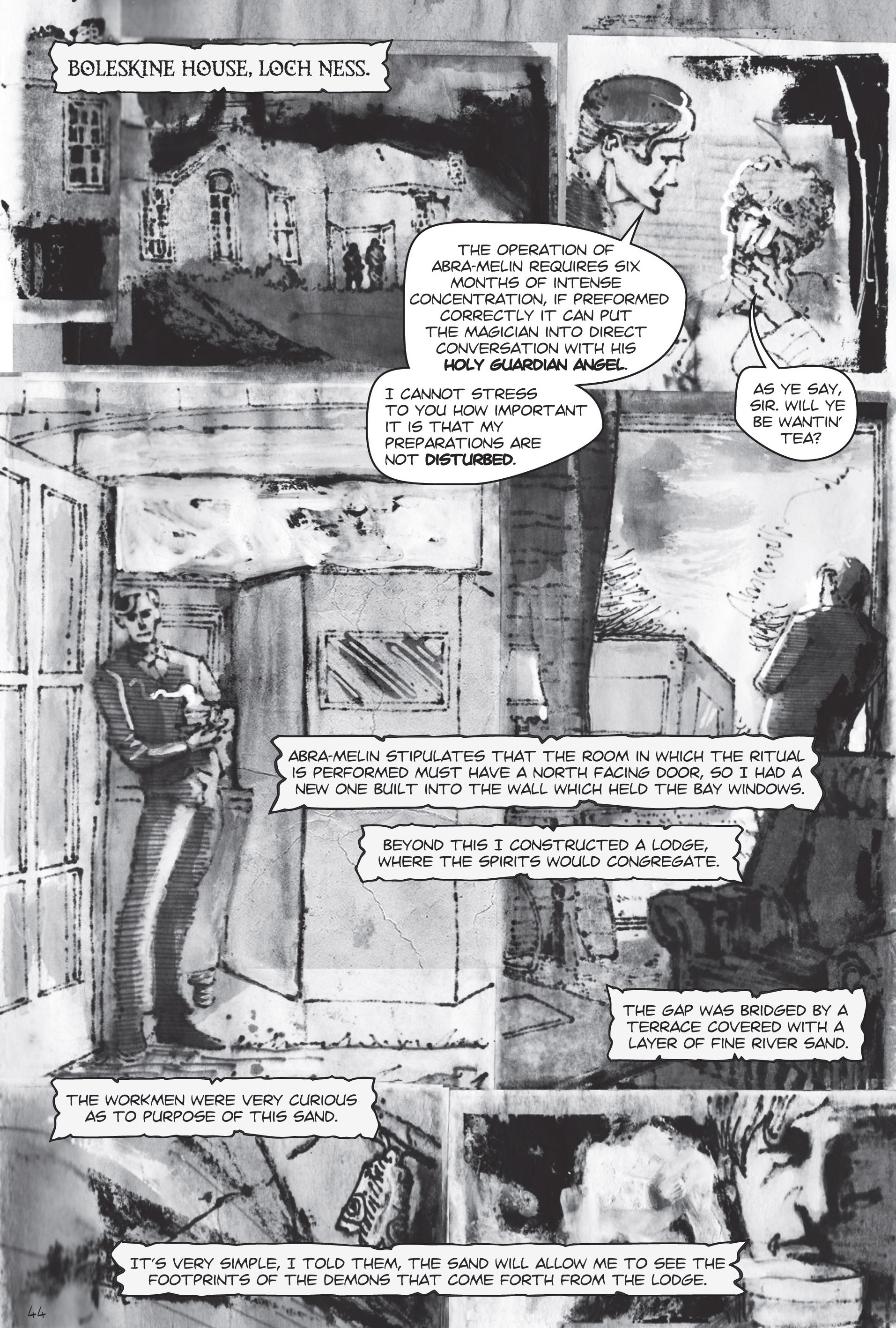 Read online Aleister Crowley: Wandering the Waste comic -  Issue # TPB - 53