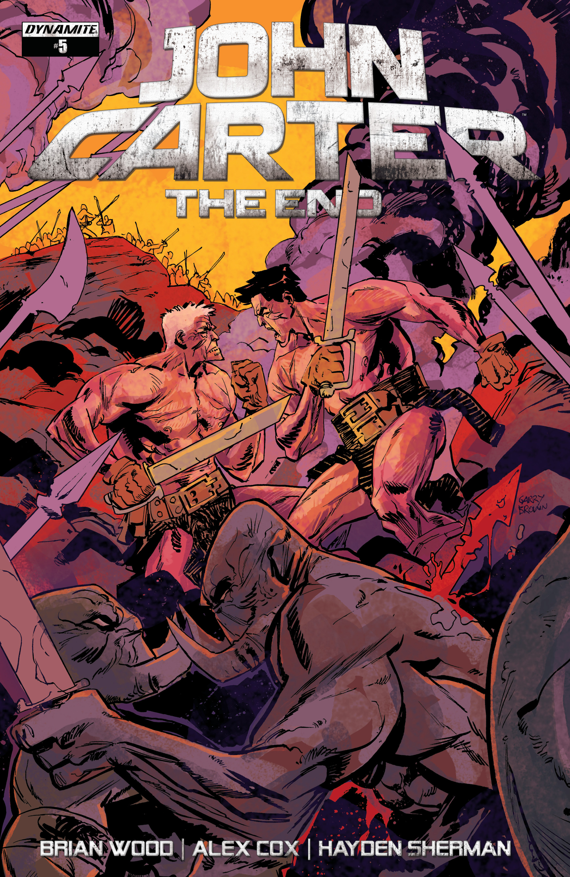 Read online John Carter: The End comic -  Issue #5 - 1