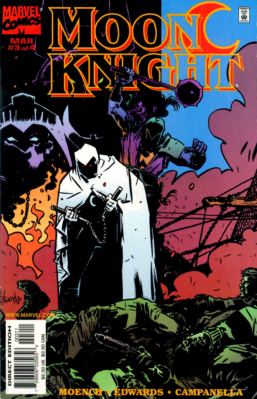 Read online Moon Knight (1998) comic -  Issue #3 - 1