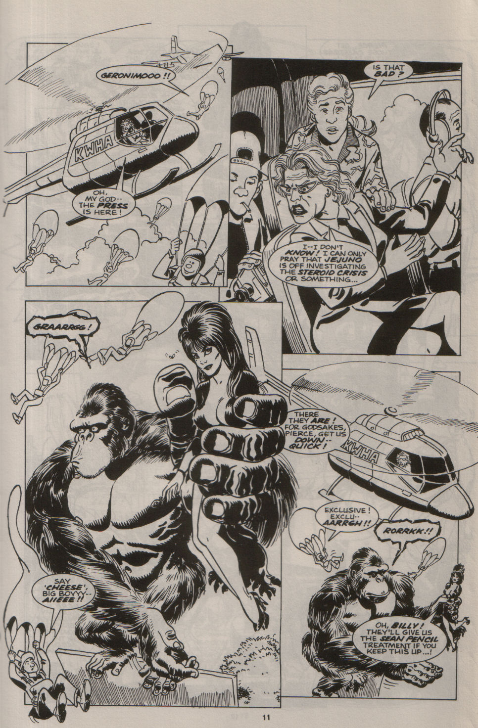 Read online Elvira, Mistress of the Dark comic -  Issue #15 - 12