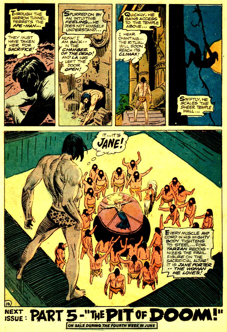 Read online Tarzan (1972) comic -  Issue #222 - 20