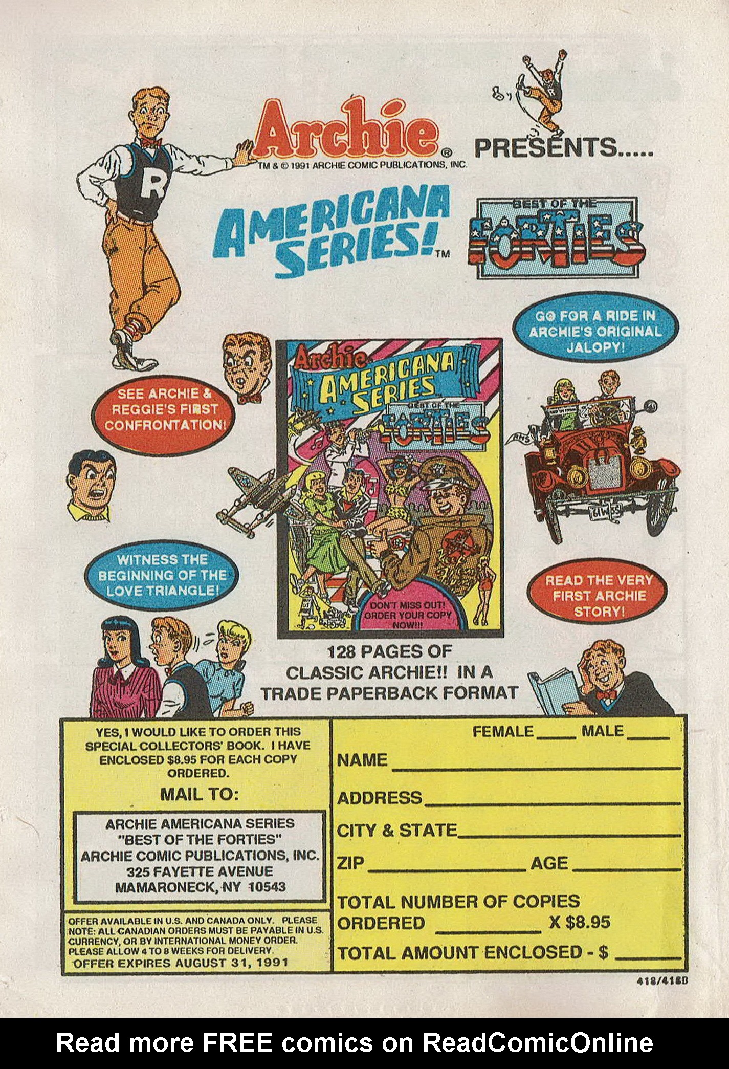 Read online Jughead Jones Comics Digest comic -  Issue #70 - 12