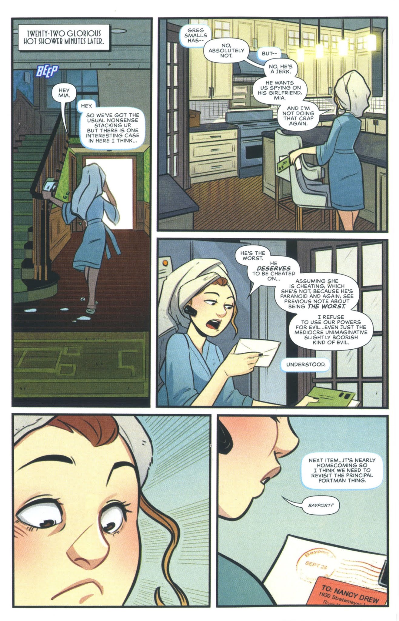 Read online Halloween Comic Fest 2018 comic -  Issue # Nancy Drew - 9