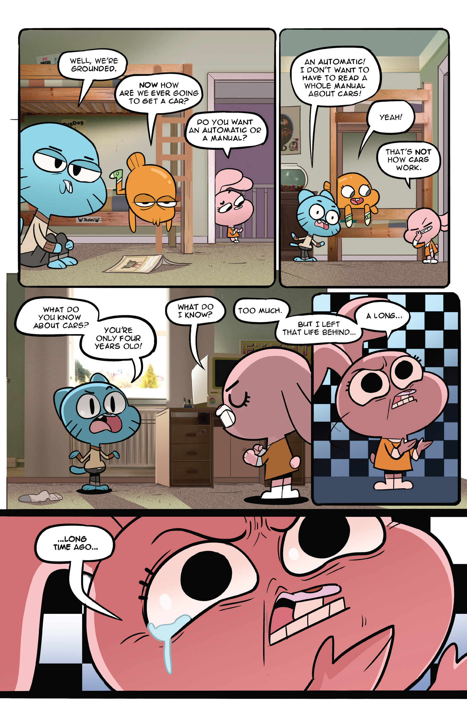 Read online The Amazing World of Gumball comic - Issue #1