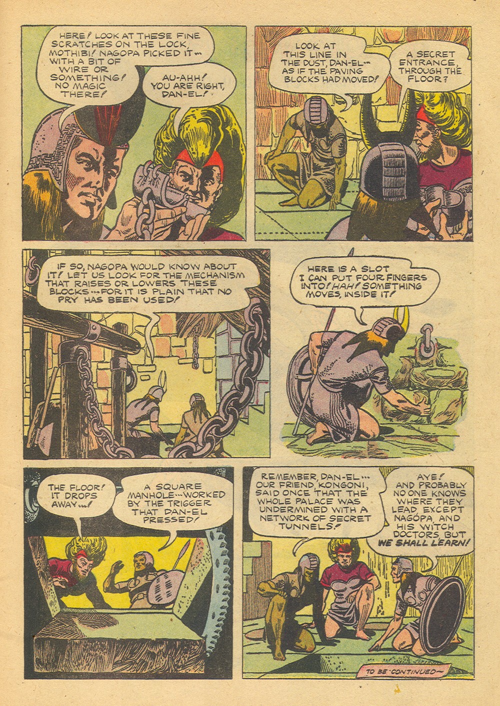 Read online Tarzan (1948) comic -  Issue #49 - 49