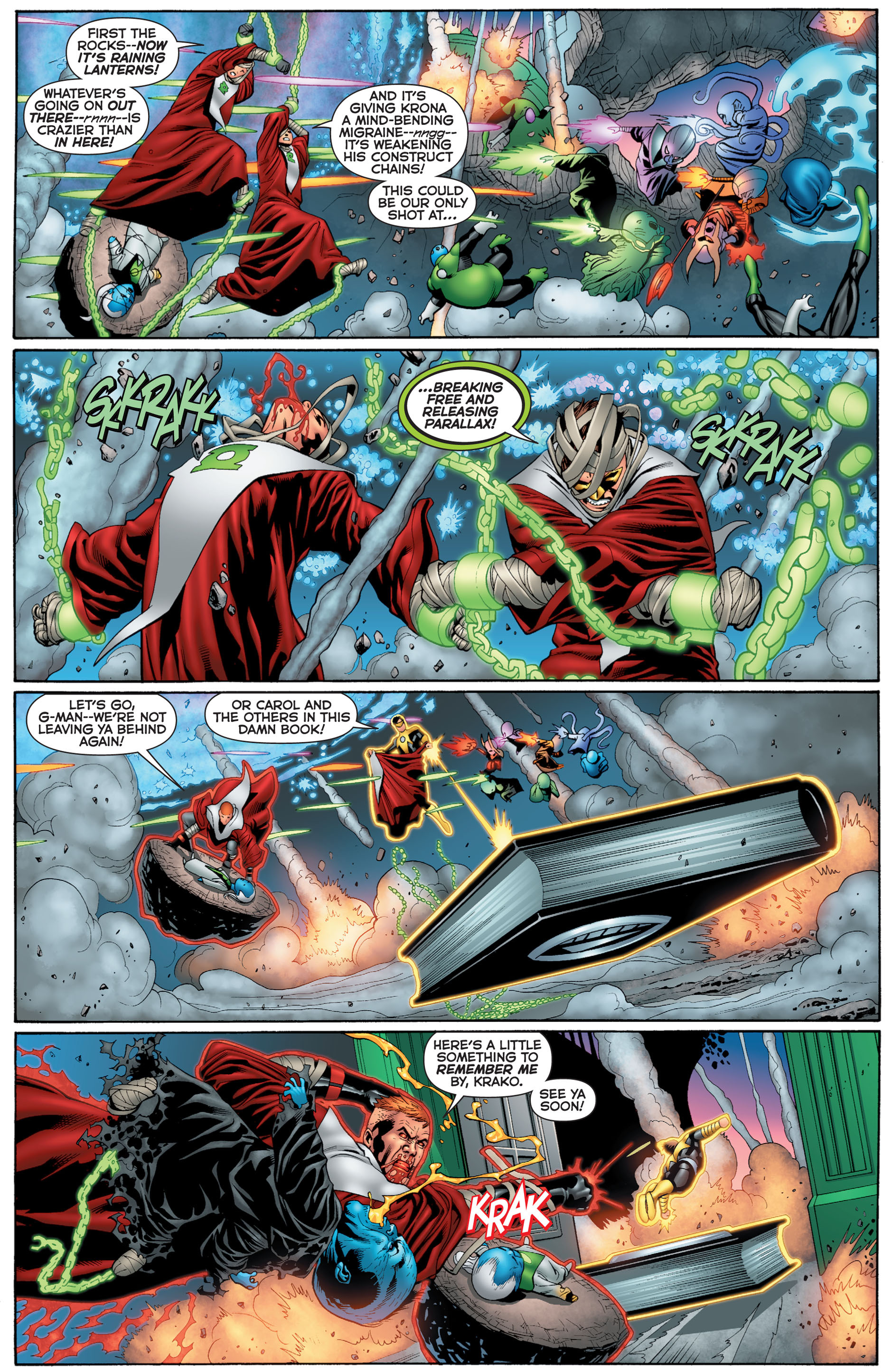 Read online Green Lantern: War of the Green Lanterns (2011) comic -  Issue # TPB - 199
