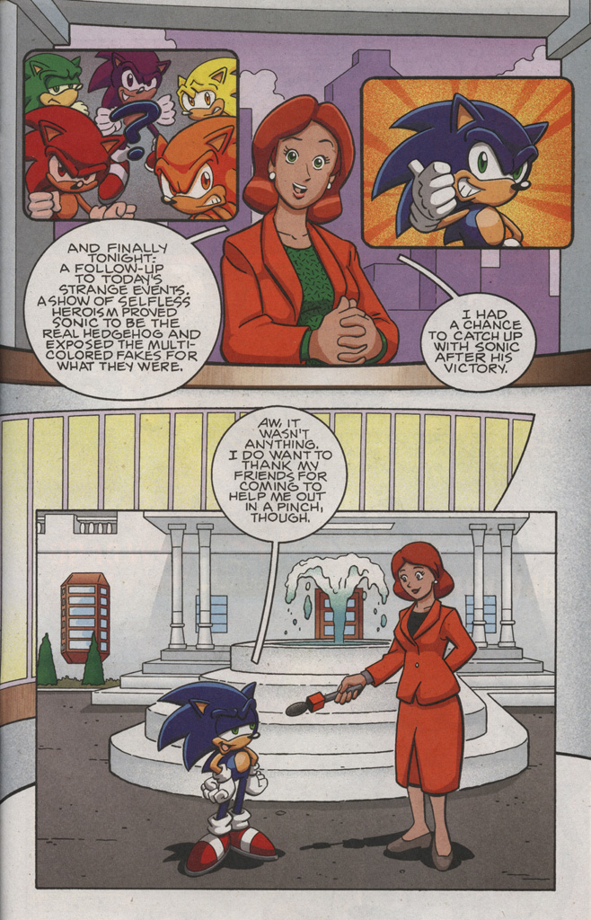 Read online Sonic X comic -  Issue #25 - 33