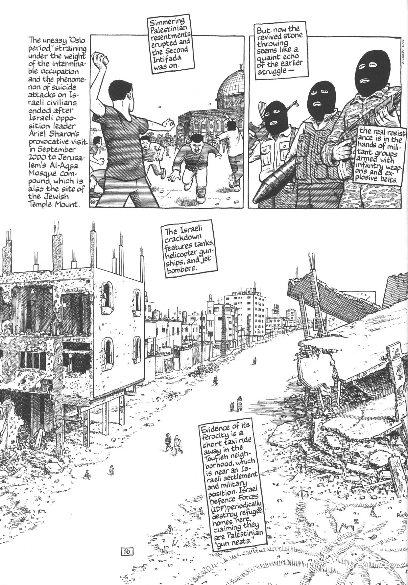 Read online Footnotes in Gaza comic -  Issue # TPB - 37