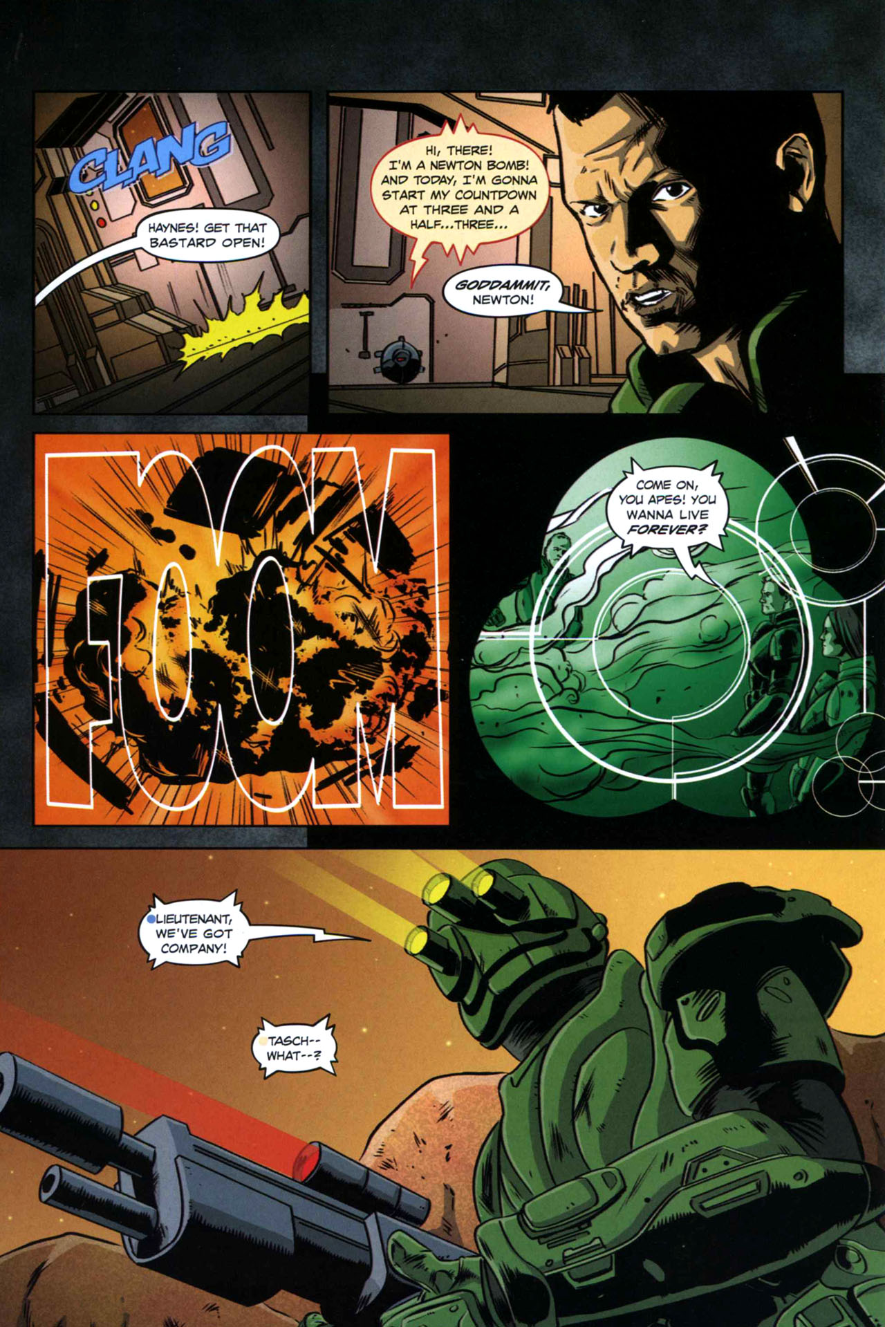 Read online Starship Troopers (2007) comic -  Issue #9 - 22