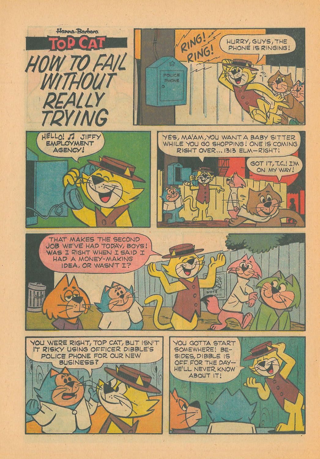 Read online Top Cat (1962) comic -  Issue #15 - 24