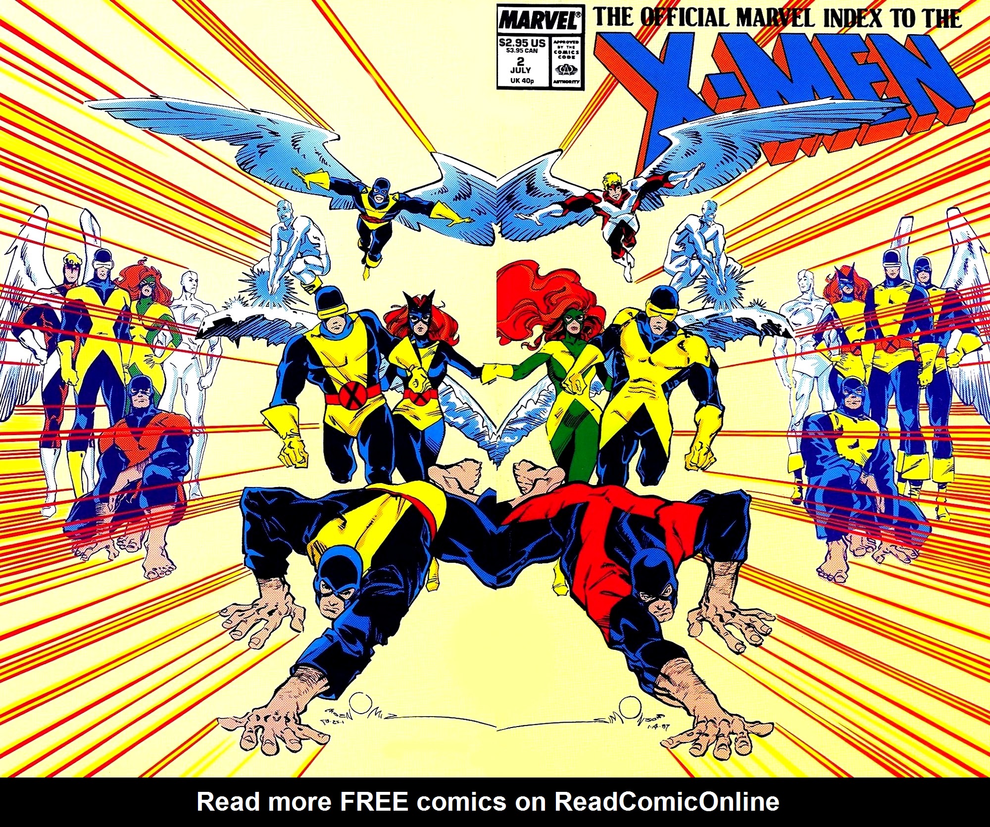Read online The Official Marvel Index To The X-Men comic -  Issue #2 - 1