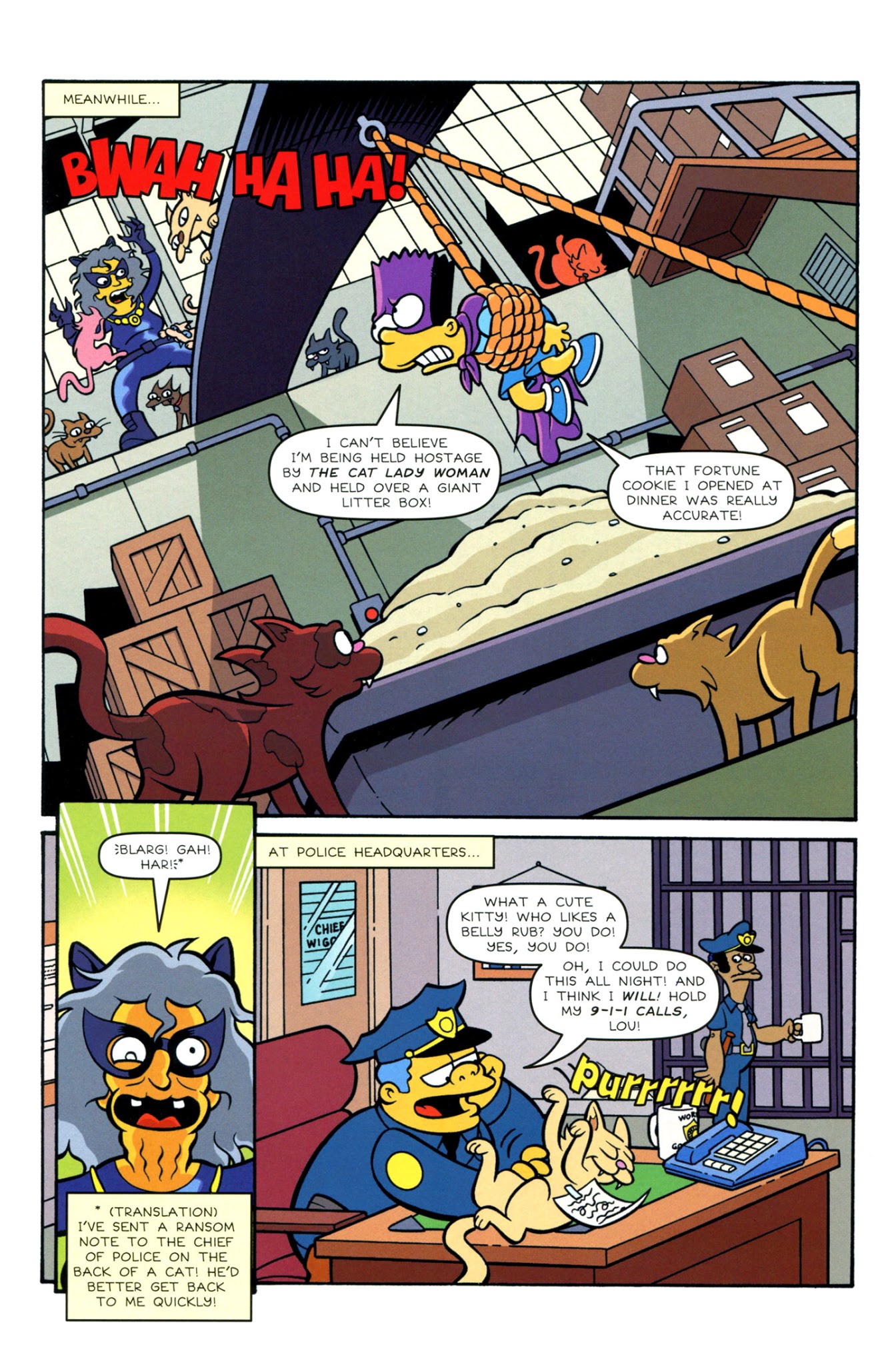 Read online Bongo Comics Presents Simpsons Super Spectacular comic -  Issue #15 - 6